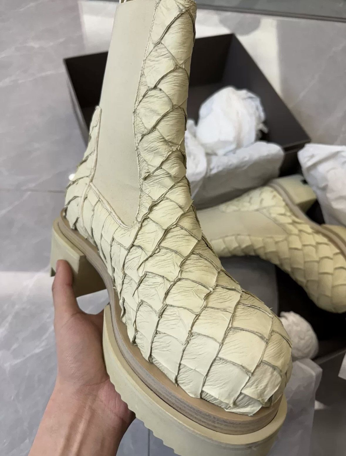 Rick Owens Rick Owens 22ss pirarucu bogus boots Size US 8 / EU 41 - 5 Thumbnail