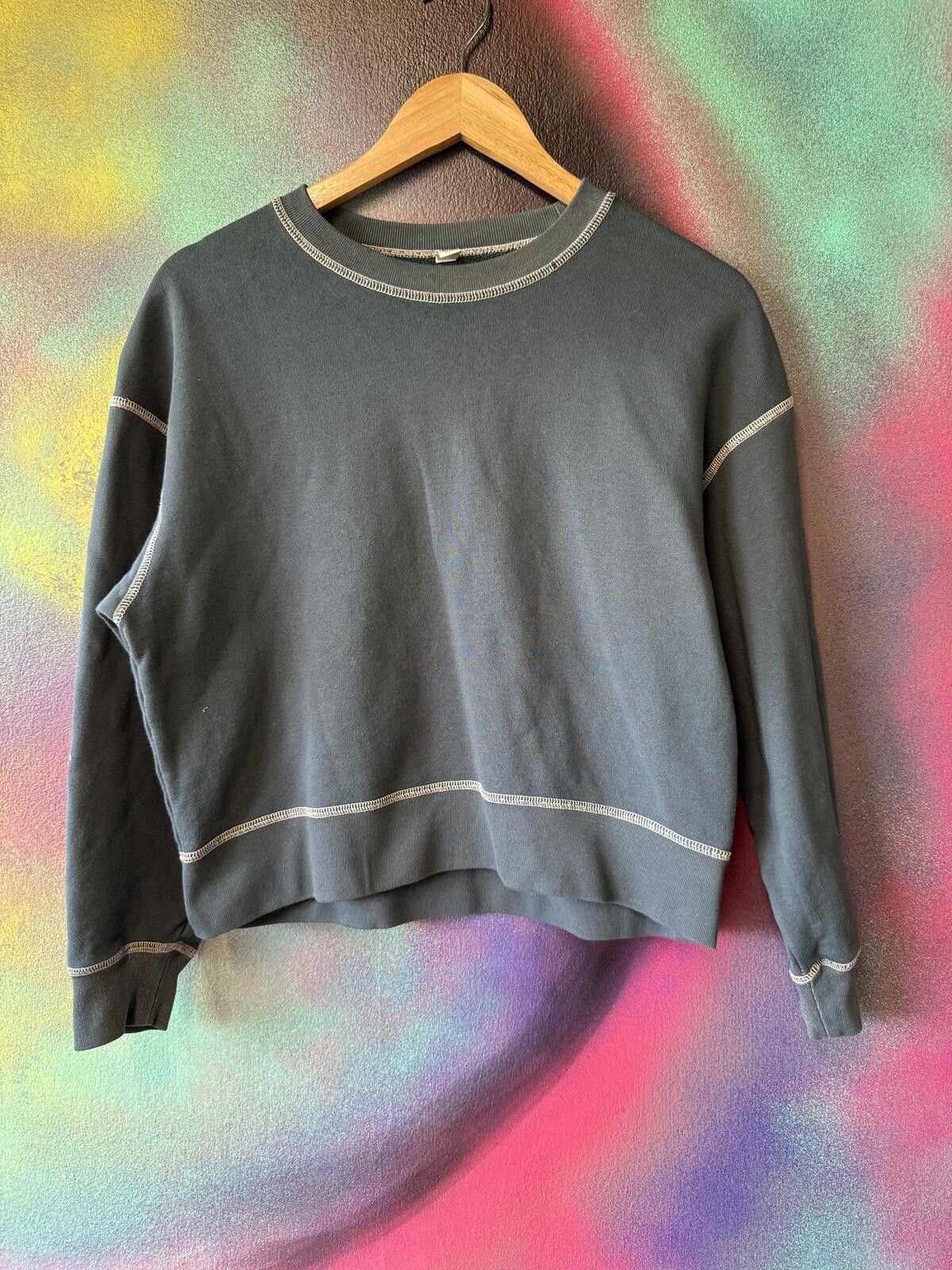Uniqlo Uniqlo women crew neck sweatshirt size: S Size S / US 4 / IT 40 - 1 Thumbnail