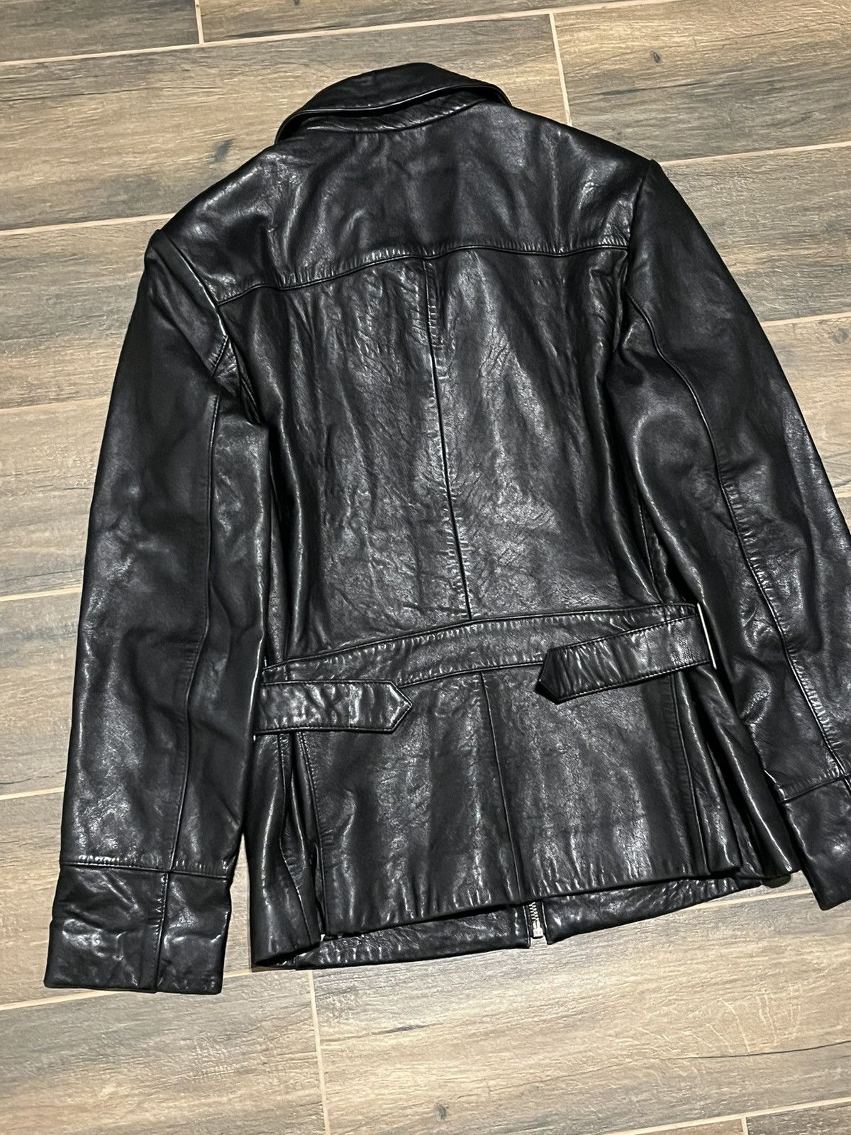 Hard Rock Cafe × Vintage Hard Rock Cafe LONDON Vintage leather bomber jacket Size M / US 6-8 / IT 42-44 - 5 Thumbnail