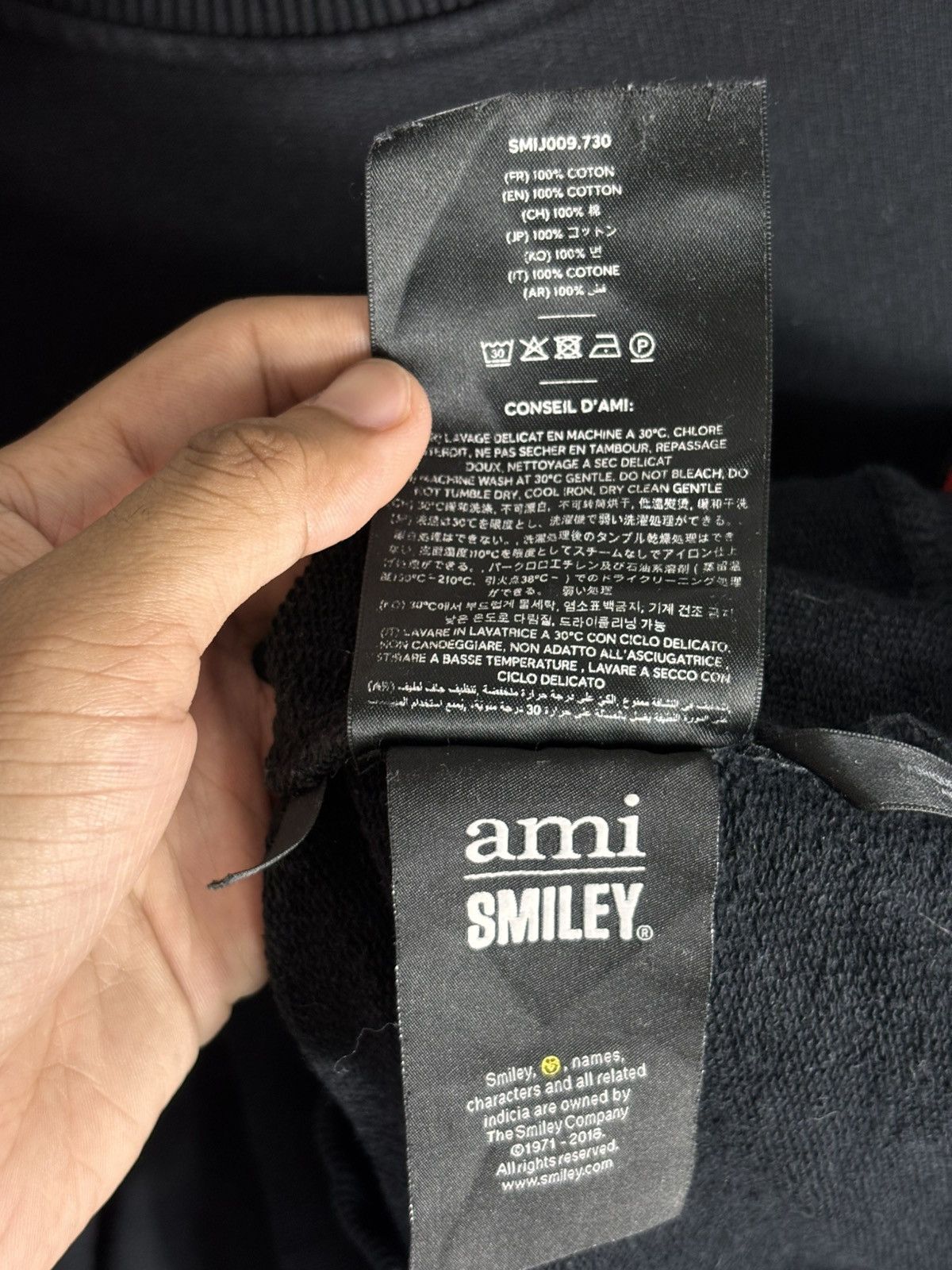 AMI Ami x Smiley Sweater Size US S / EU 44-46 / 1 - 7 Thumbnail