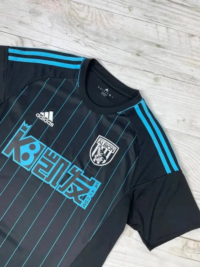 Adidas Adidas West Bromwich Albion 2016 2017 Away Shirt Jersey Size US M / EU 48-50 / 2 - 2 Thumbnail