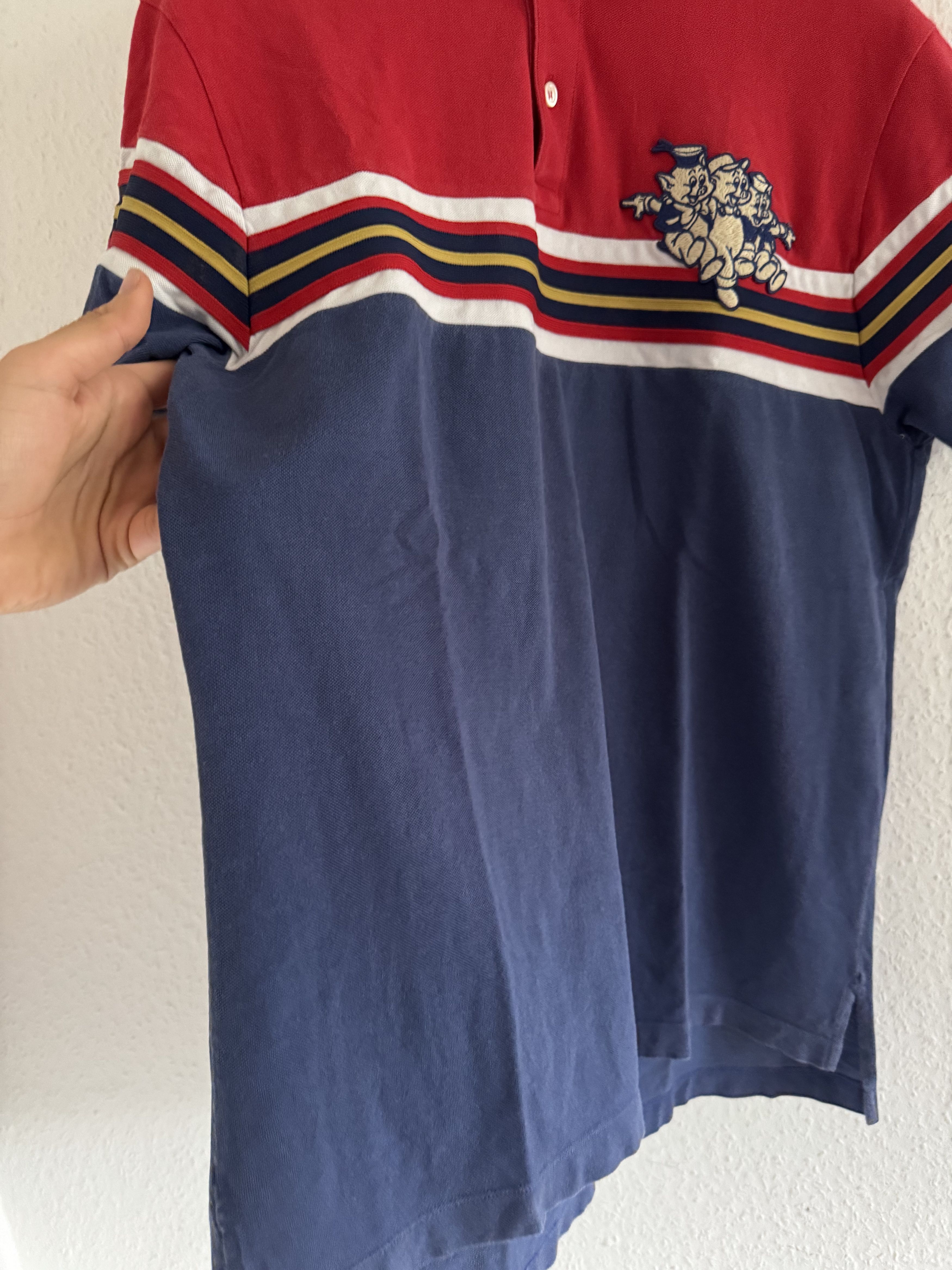 Gucci Pig Motif Cotton Polo Size US M / EU 48-50 / 2 - 4 Thumbnail