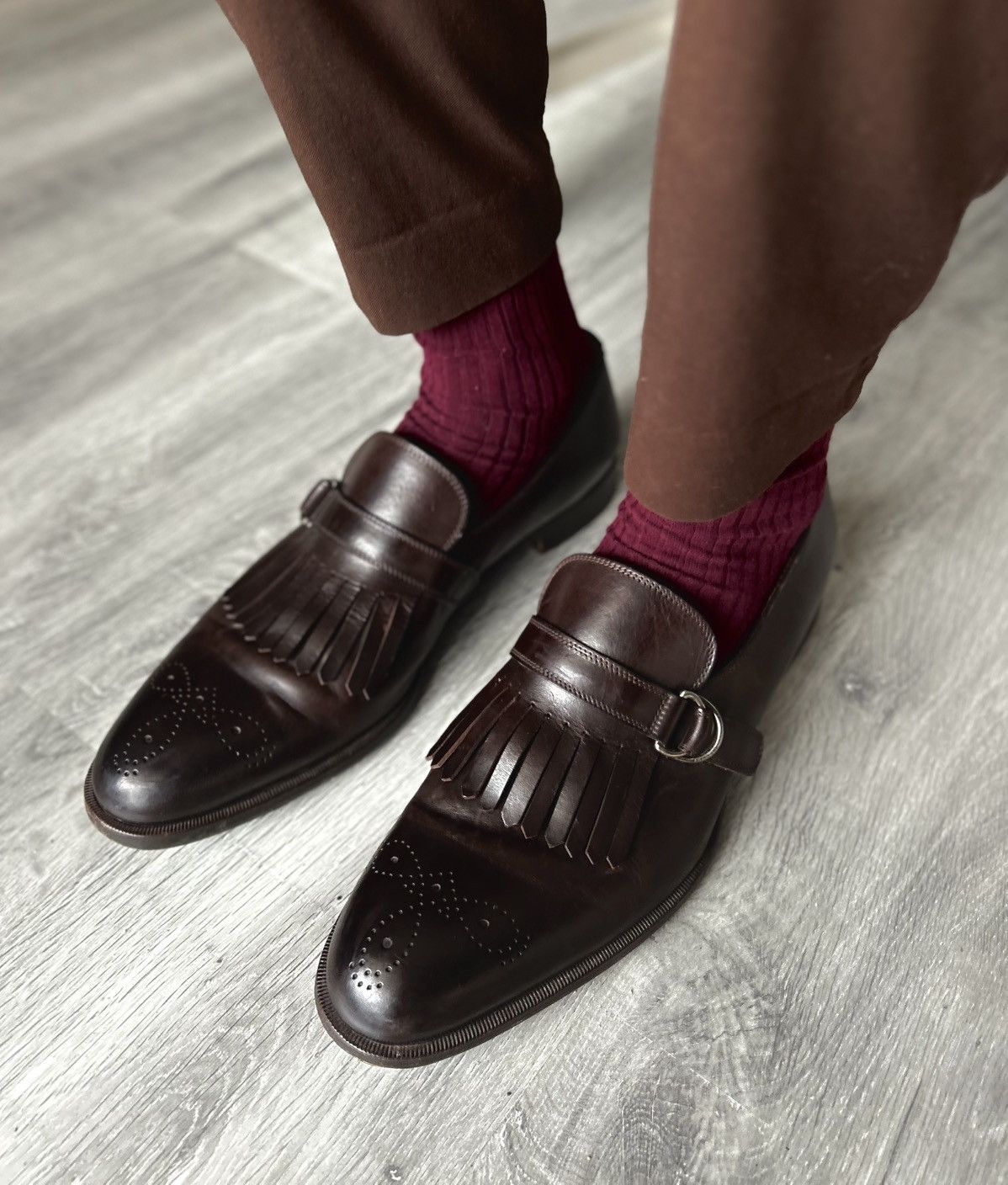 Fratelli Rossetti Fratelli Rossetti Leather Loafers - Made in Italy Size US 10 / EU 43 - 3 Thumbnail