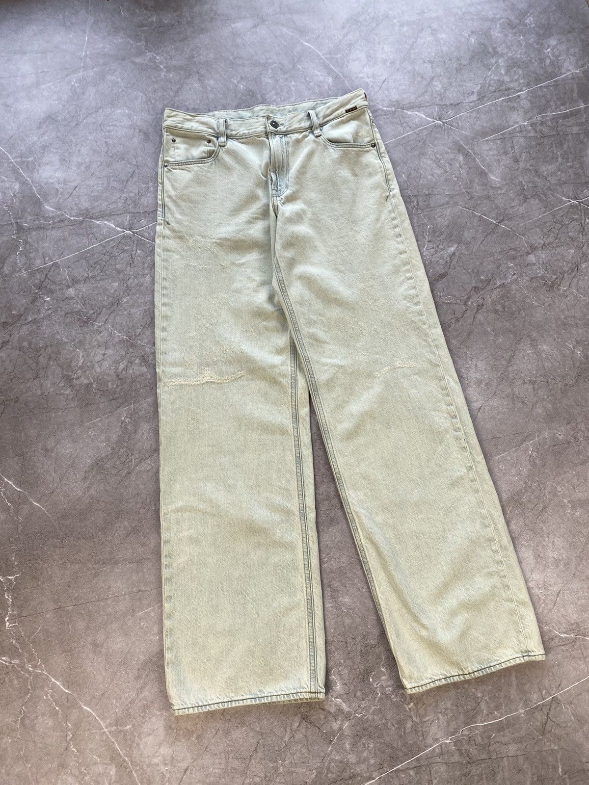 G-Star × Vintage Vintage Y2K G-Star Raw Originals Denim Jeans Size US 32 / EU 48 - 8 Thumbnail