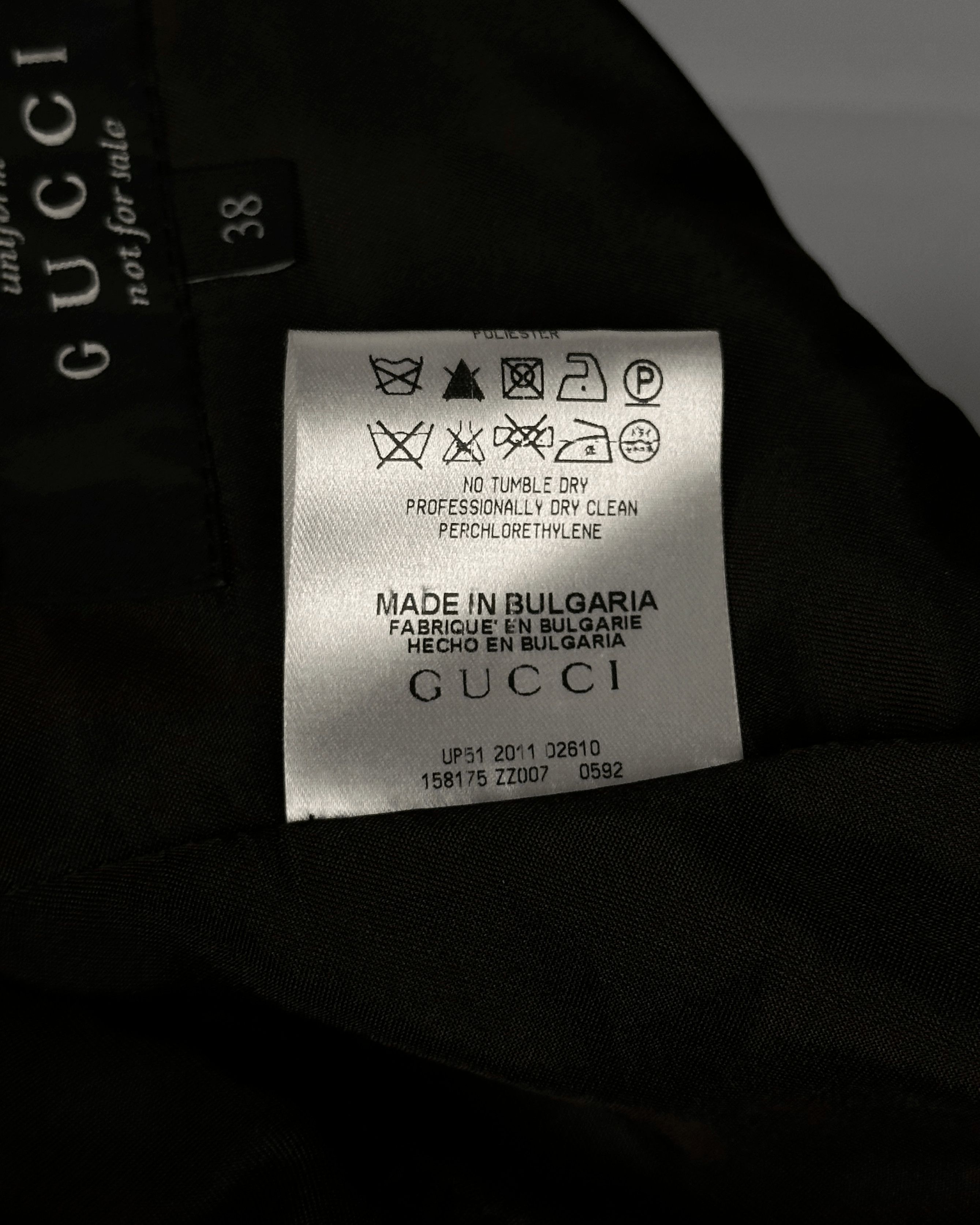 Gucci Gucci Chocolate Blazer Size US S / EU 44-46 / 1 - 10 Thumbnail