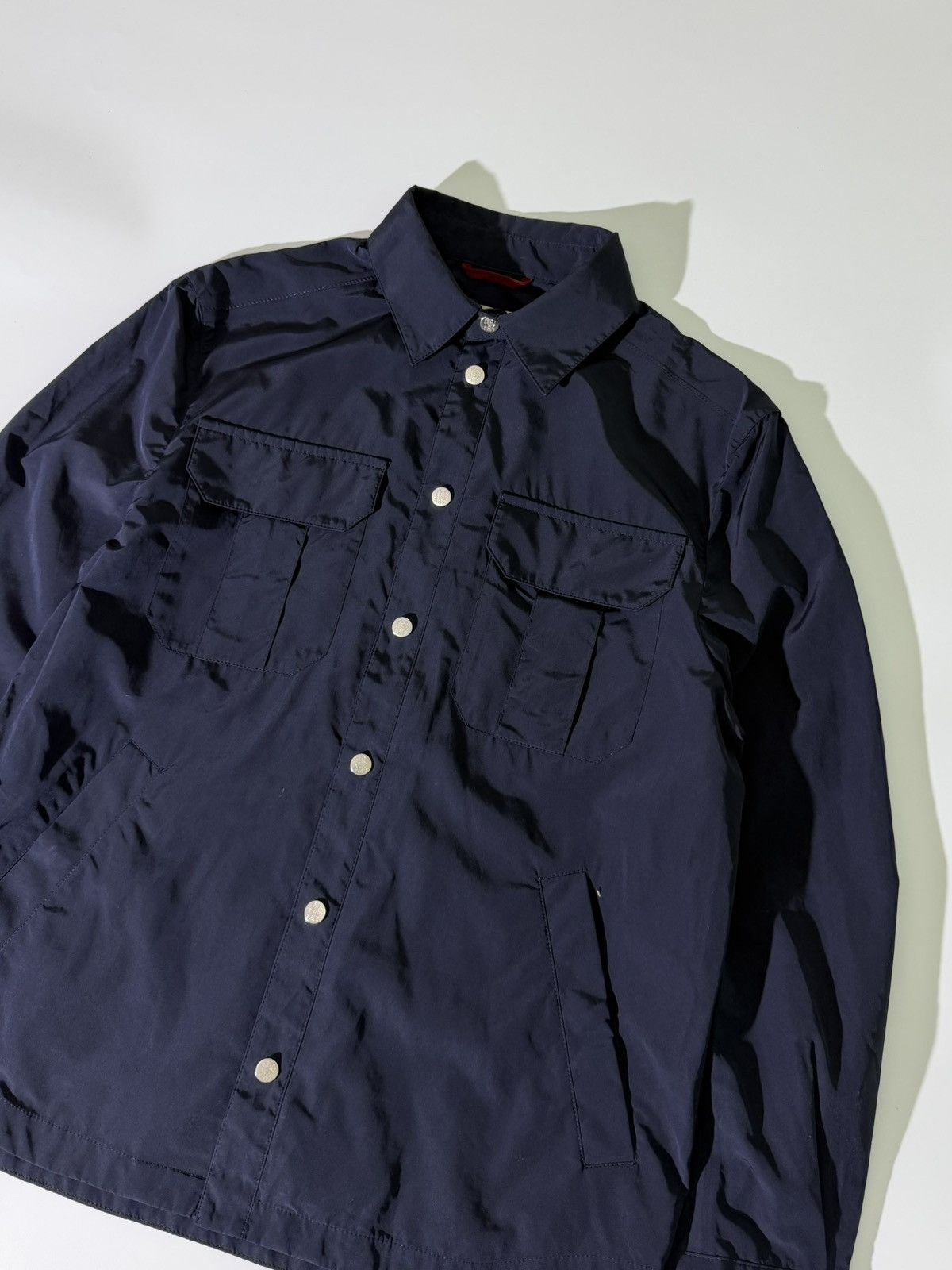 Brunello Cucinelli Brunello Cucinelli - Lightweight Shirt Jacket Size US M / EU 48-50 / 2 - 3 Thumbnail