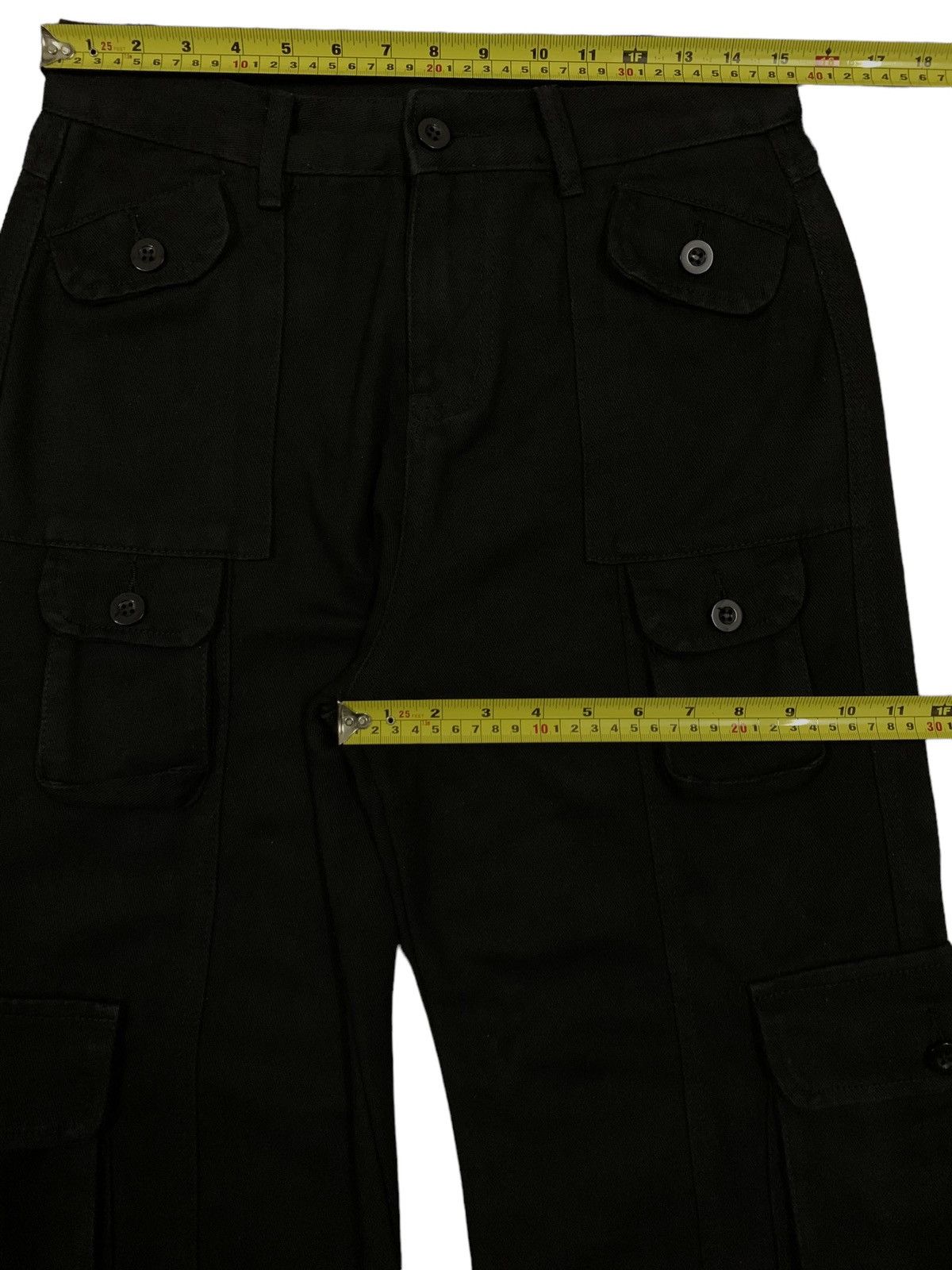 Issey Miyake Vintage Japanese Brand Baggy Multi-pockets Cargo Denim Style Size US 30 / EU 46 - 16 Thumbnail