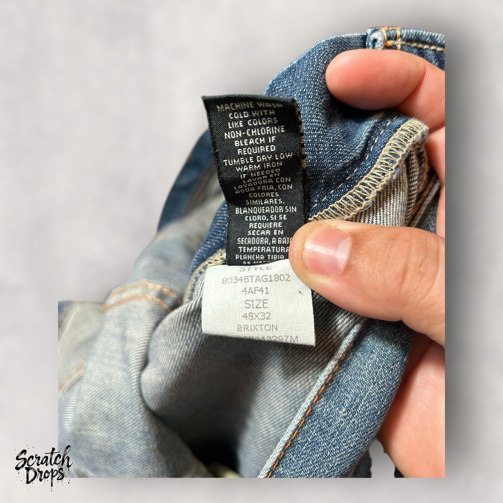 Other RLE Polo Jeans Co Vtg Denim Jeans Size 48x32 Deadstock Pants Size US 38 / EU 54 - 5 Thumbnail