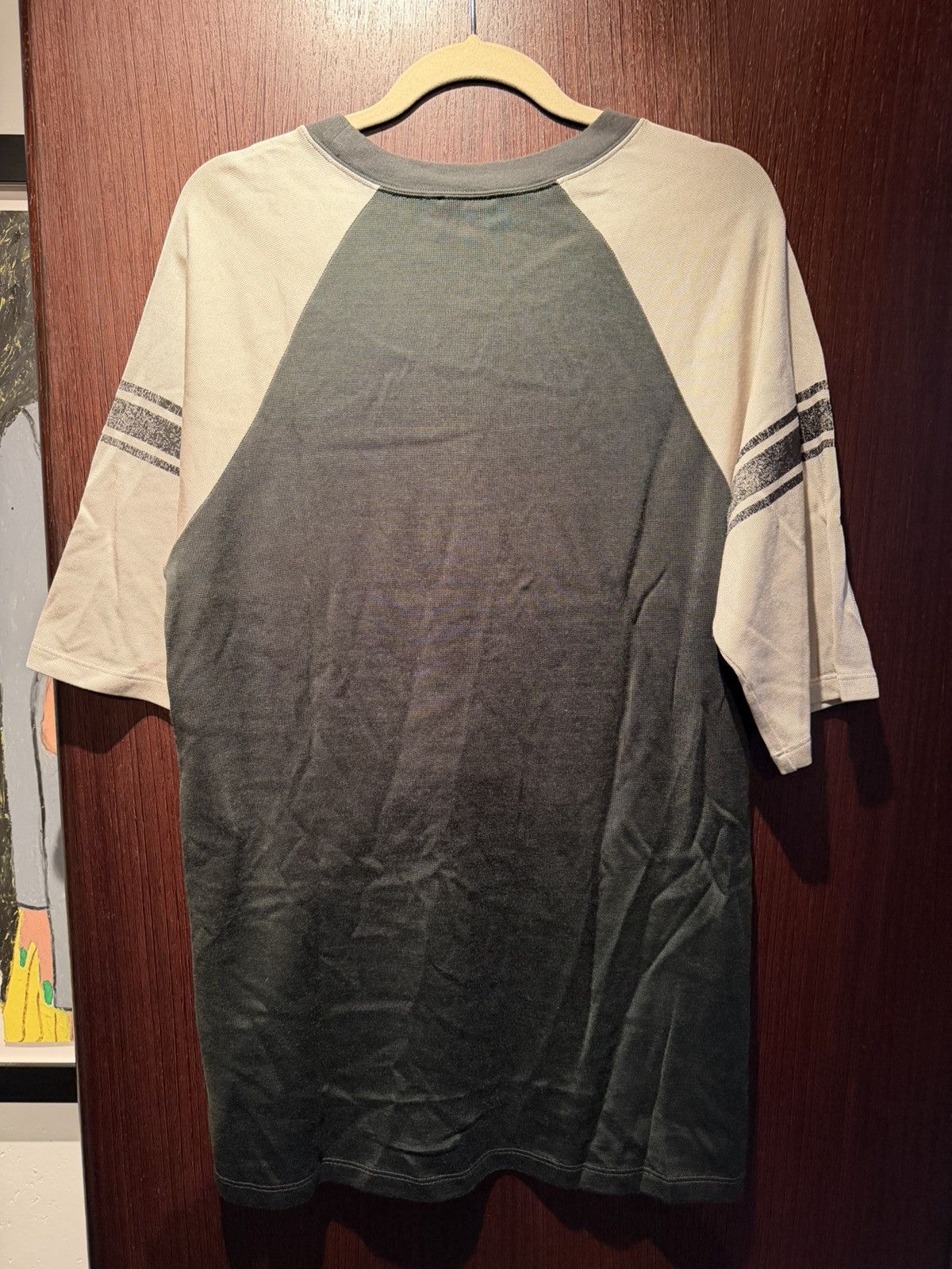 Saint Laurent Paris Saint Laurent - Varsity Green Shirt Size US L / EU 52-54 / 3 - 2 Thumbnail