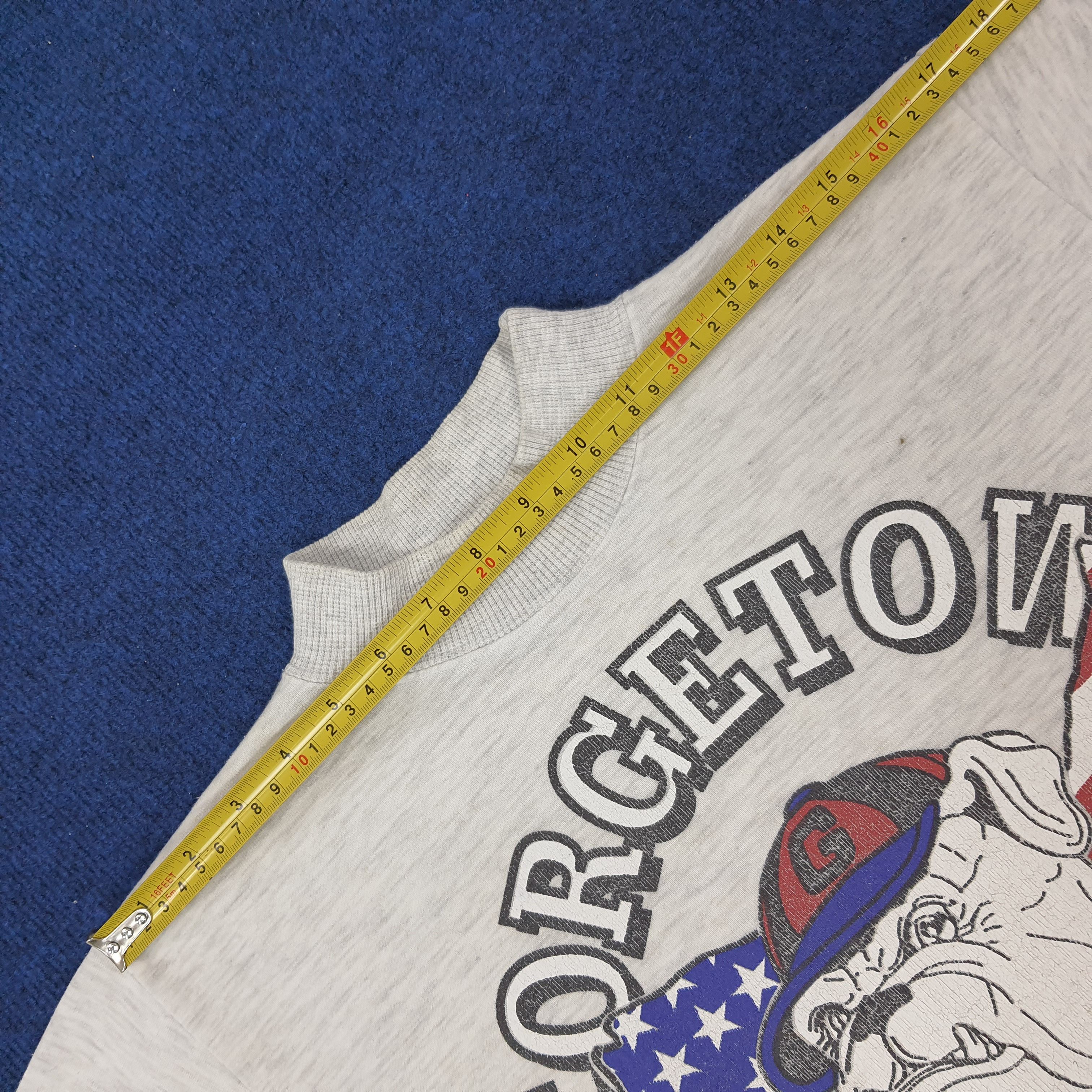 Vintage Vintage Georgetown University U.S. College Sweatshirt C215N8 Size US S / EU 44-46 / 1 - 10 Thumbnail