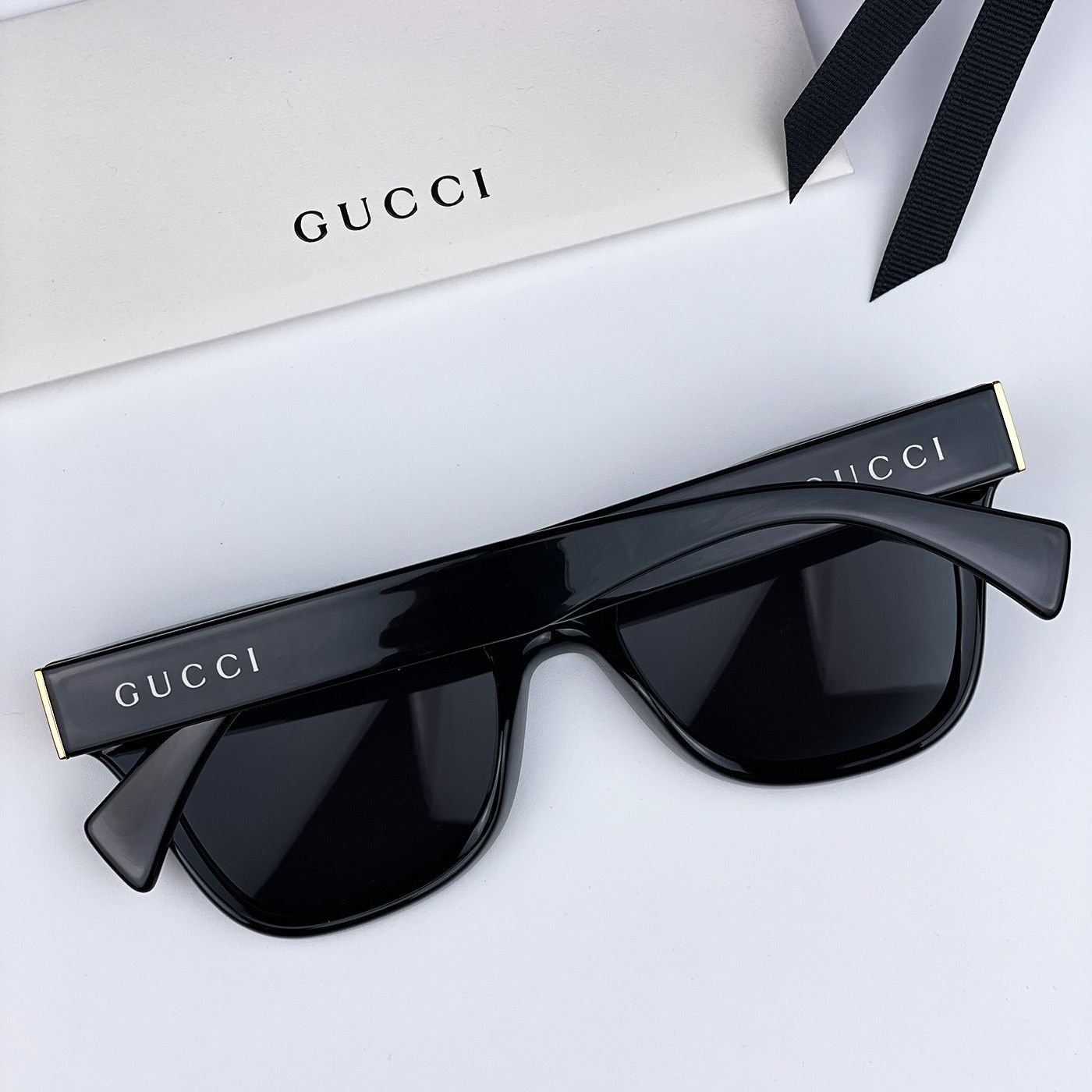 Gucci NEW Gucci GG1133S 001 Black Grey Cat Eye Women Sunglasses Size ONE SIZE - 11 Thumbnail