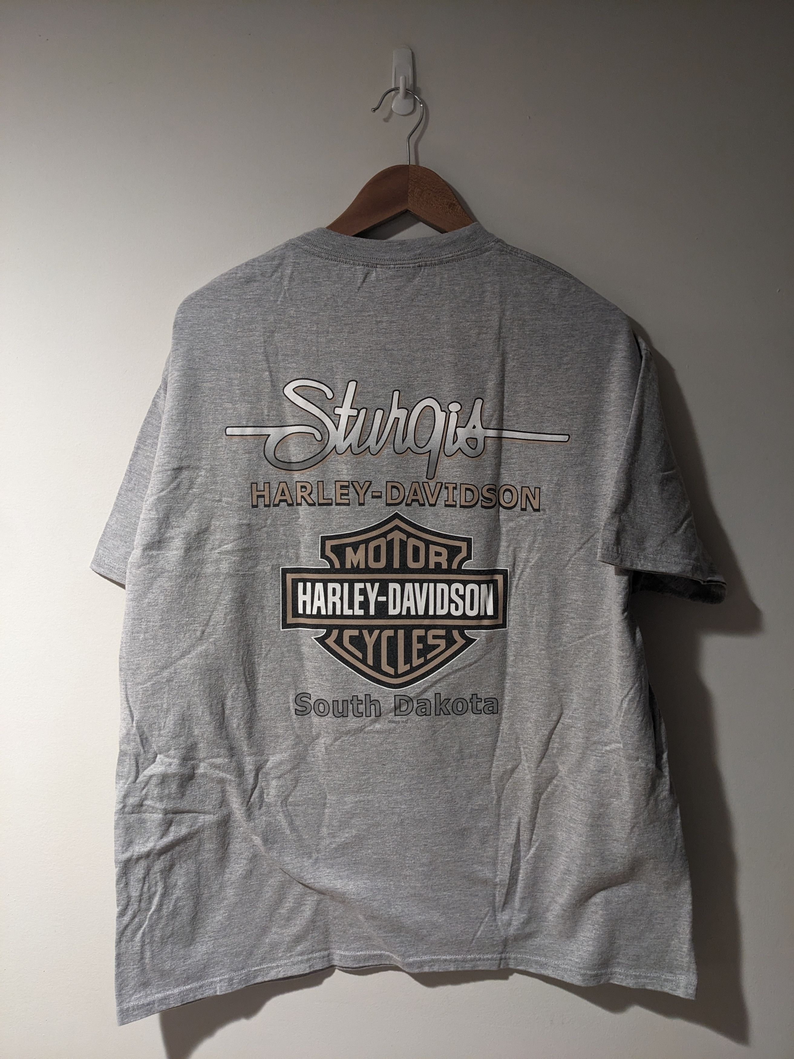 Harley Davidson Vintage 2016 Harley Davidson Motorcycle Anniversary T-Shirt Size US XL / EU 56 / 4 - 4 Thumbnail