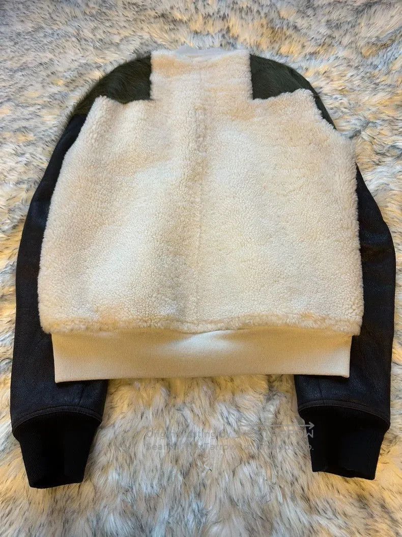 Rick Owens Rick Owens Shearling Leather Jacket FW21- Size US M / EU 48-50 / 2 - 3 Thumbnail