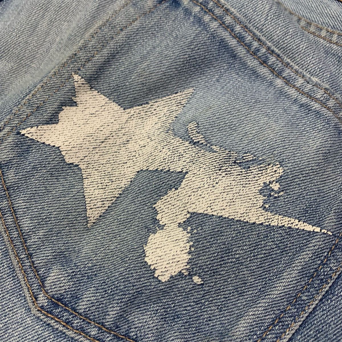 Bape Bape OG Cinch Back Paint Splatter Denim Pants Size US 34 / EU 50 - 4 Thumbnail