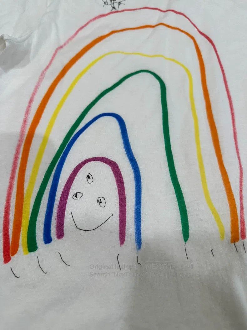 The Row The row Rainbow Organic Cotton Short Sleeve Tee Size XS / US 0-2 / IT 36-38 - 4 Thumbnail