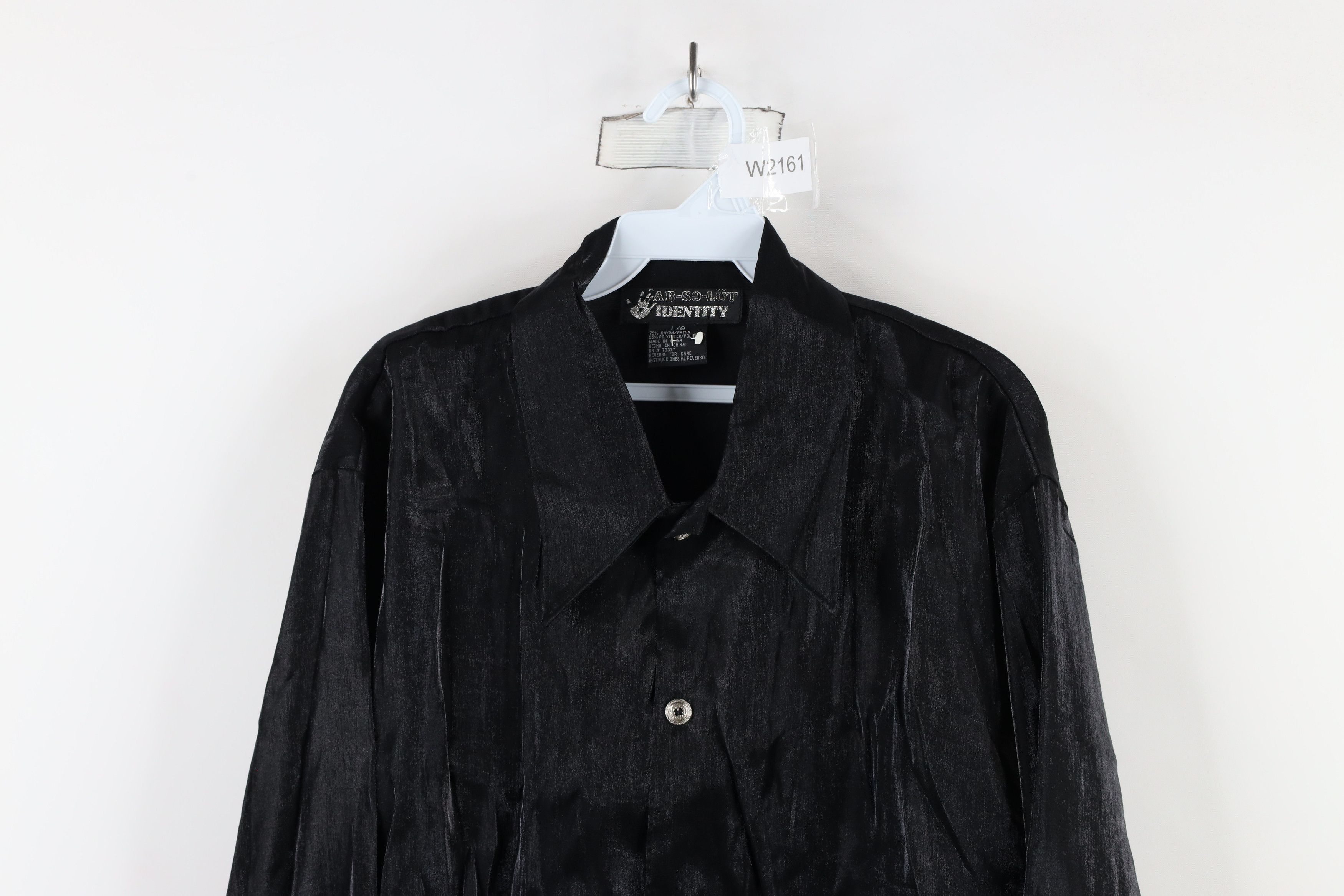 Vintage Vintage 90s Streetwear Disco Dance Collared Button Shirt Size US L / EU 52-54 / 3 - 2 Thumbnail
