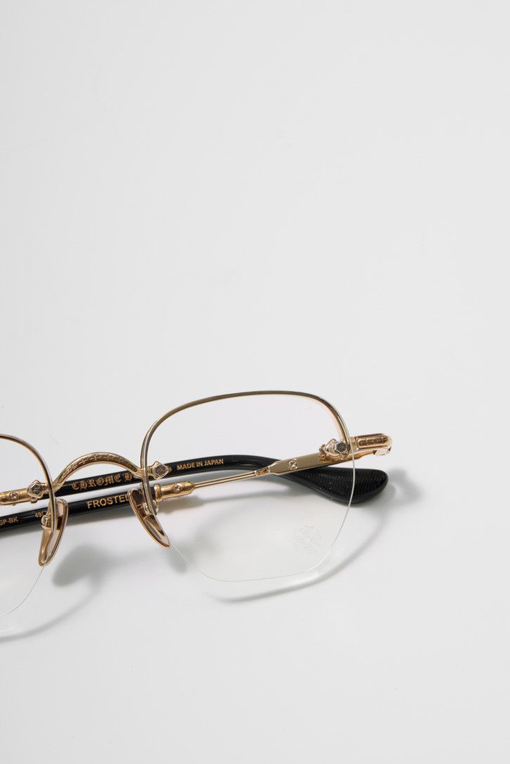 Chrome Hearts CHROME HEARTS FROSTED GOLD PLATED/BLACK Size ONE SIZE - 7 Thumbnail