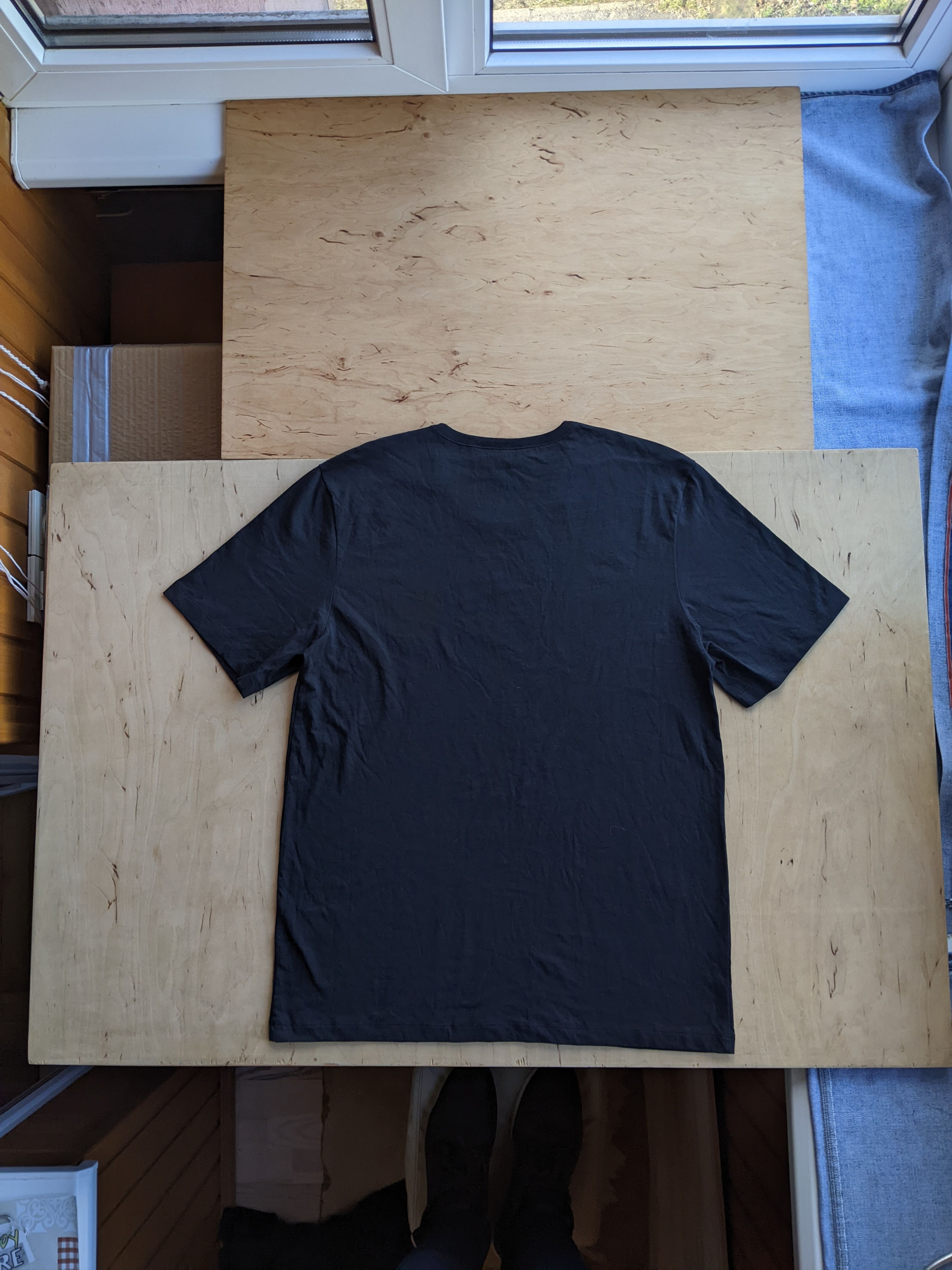 Hugo × Hugo Boss × Japanese Brand Hugo Boss Basic Cotton Black Tshirt Classic rn 3p co Size L Size US L / EU 52-54 / 3 - 2 Thumbnail