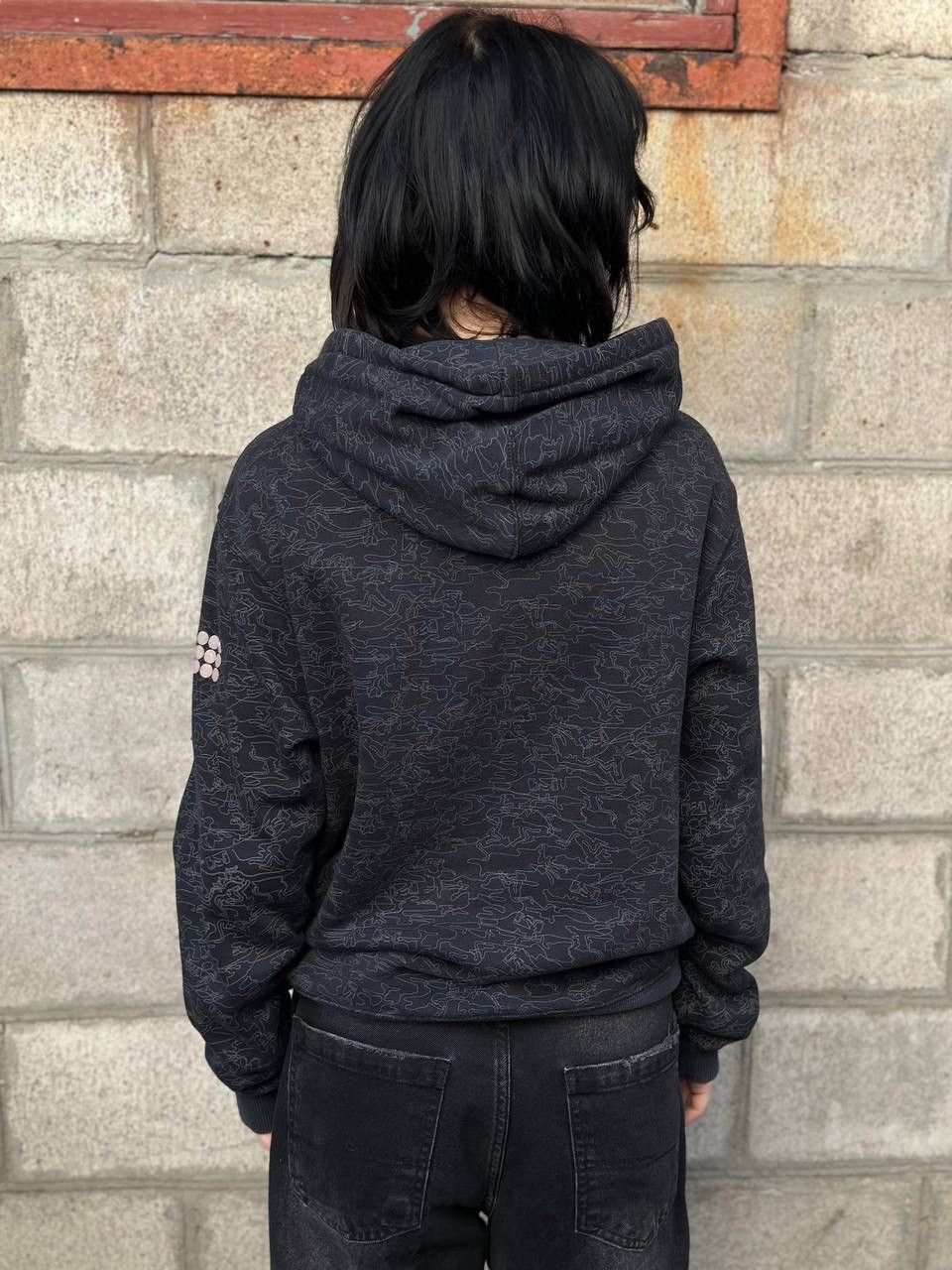 DrunknMunky VTG Drunk Monkey Hoodie Multi-logo Size M Y2K SK8 00s USa Size US M / EU 48-50 / 2 - 3 Thumbnail