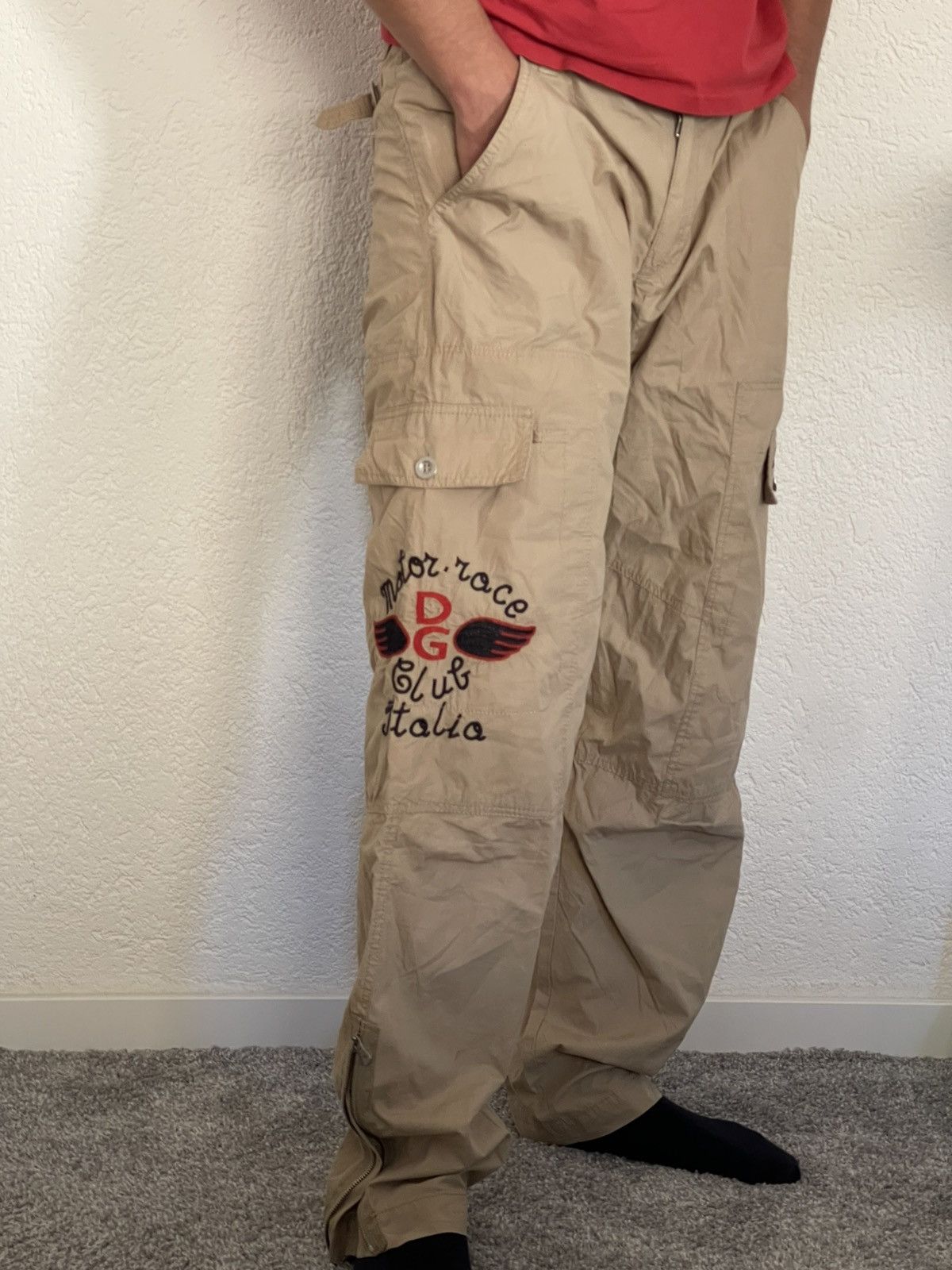 Dolce & Gabbana DOLCE GABBANA VINTAGE ARCHIVAL CARGO MULTI PANTS SIZE 48 Size US 32 / EU 48 - 1 Thumbnail