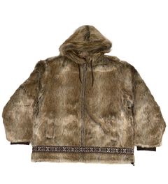 Supreme Faux Fur Coat | Grailed