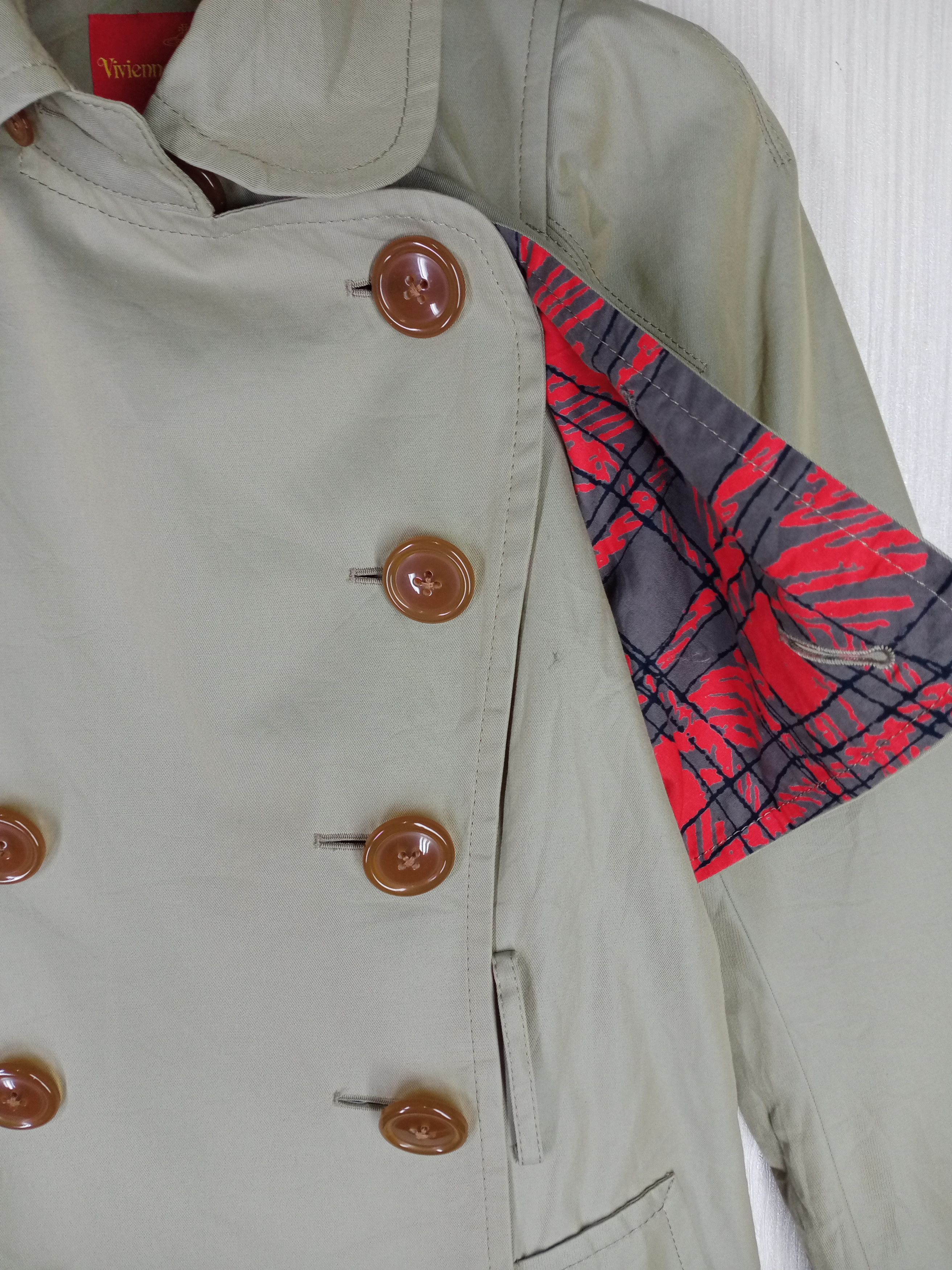 Vivienne Westwood Vintage Vivienne Westwood Red Label Double Breasted Coat Size XS / US 0-2 / IT 36-38 - 13 Thumbnail