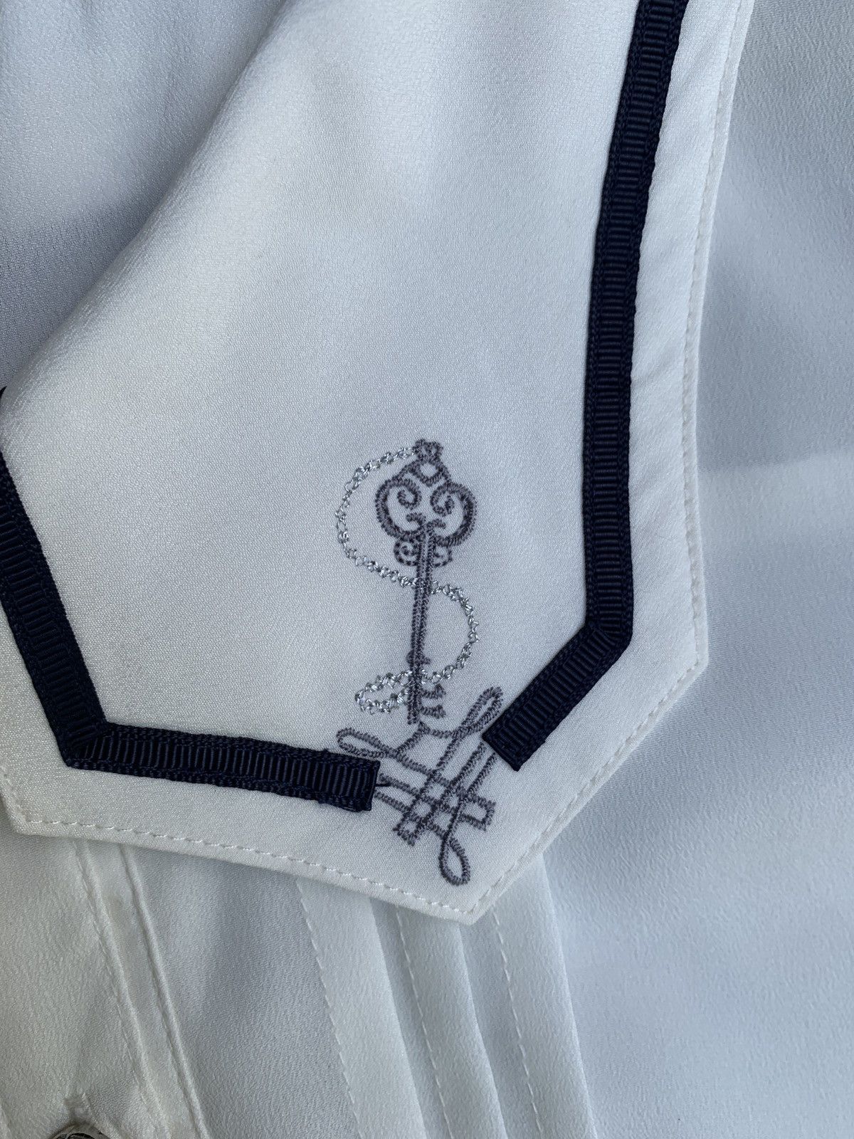 Other axes Femme Japan White Maid Cute Blouse Top Size S / US 4 / IT 40 - 4 Thumbnail
