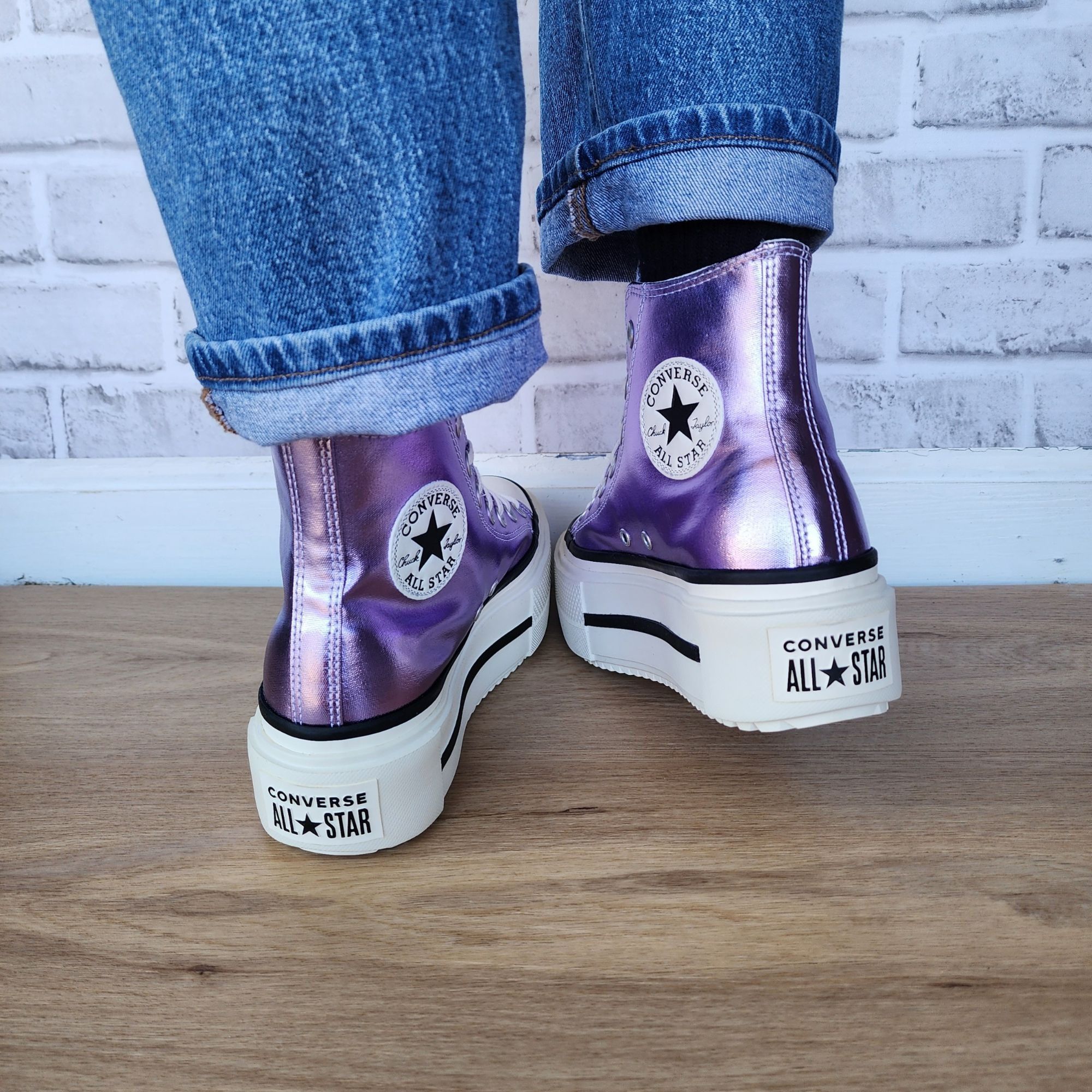 Converse Converse Chuck Taylor All Star Lift Double Stack Purple 10.5 Size US 10.5 / IT 40.5 - 5 Thumbnail