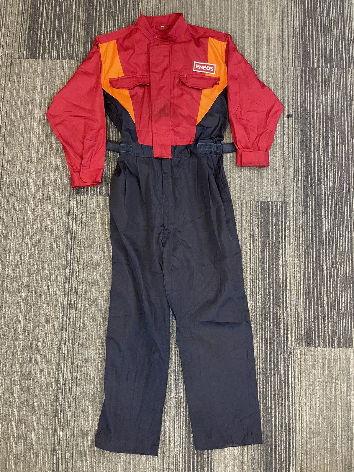 Vintage Vintage Eneos Coveralls initial D Size US L / EU 52-54 / 3 - 2 Thumbnail