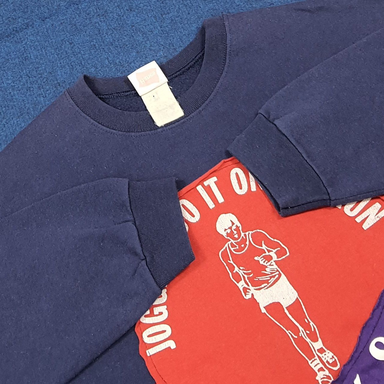 Hanes Vintage 80s Hanes K & H Fireworks Sweatshirts C293N11 Size US M / EU 48-50 / 2 - 5 Thumbnail