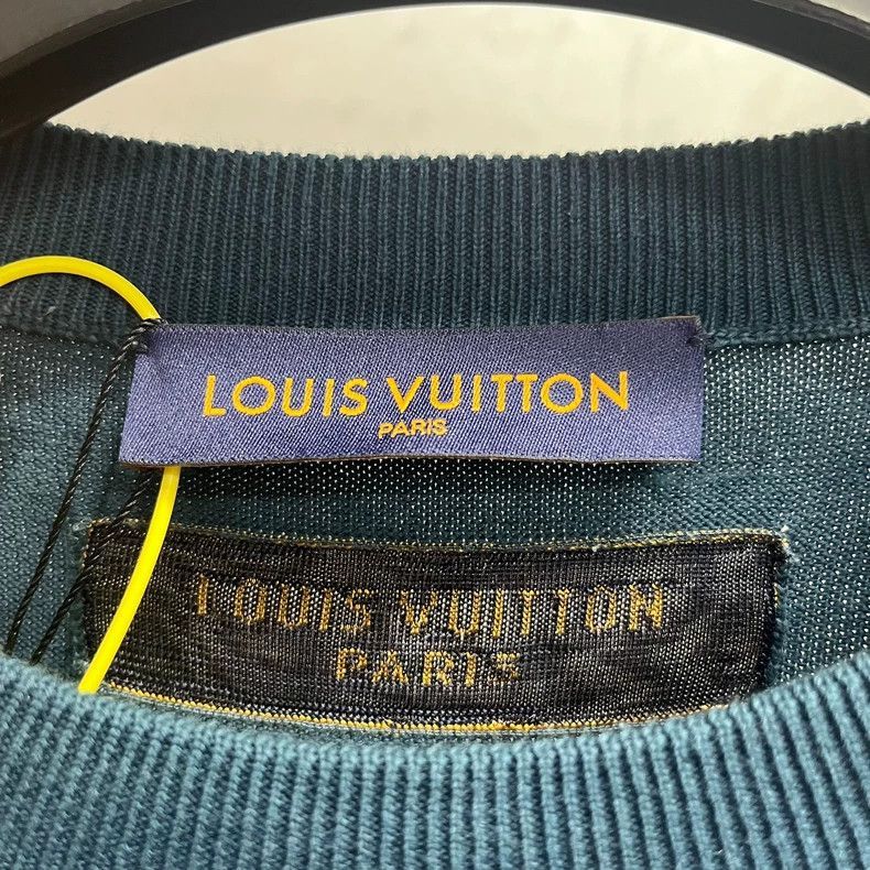 Louis Vuitton Louis Vuitton Blue Short Sleeve Tee-2506 Size US L / EU 52-54 / 3 - 2 Thumbnail