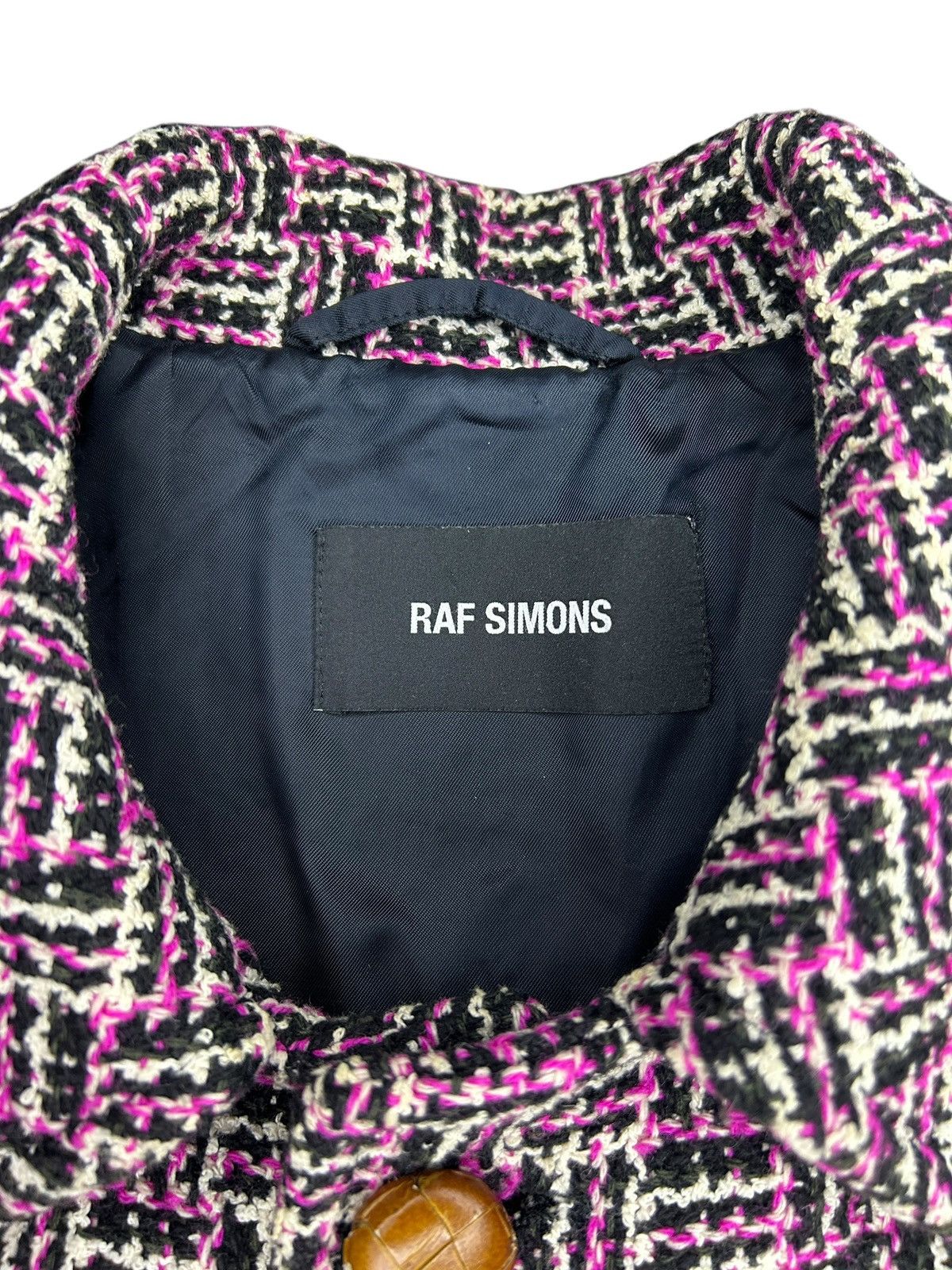 Raf Simons F/W 15 Tweed Coat Size US S / EU 44-46 / 1 - 5 Thumbnail