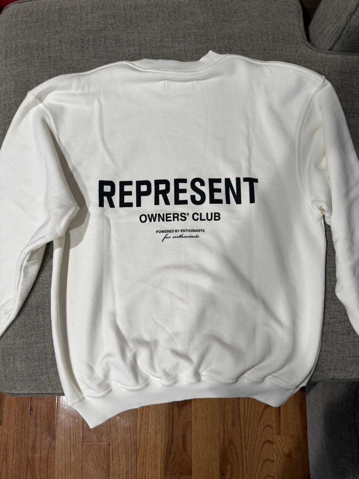 Represent Clo. Represent Owner’s Club Sweater White Size US S / EU 44-46 / 1 - 1 Thumbnail