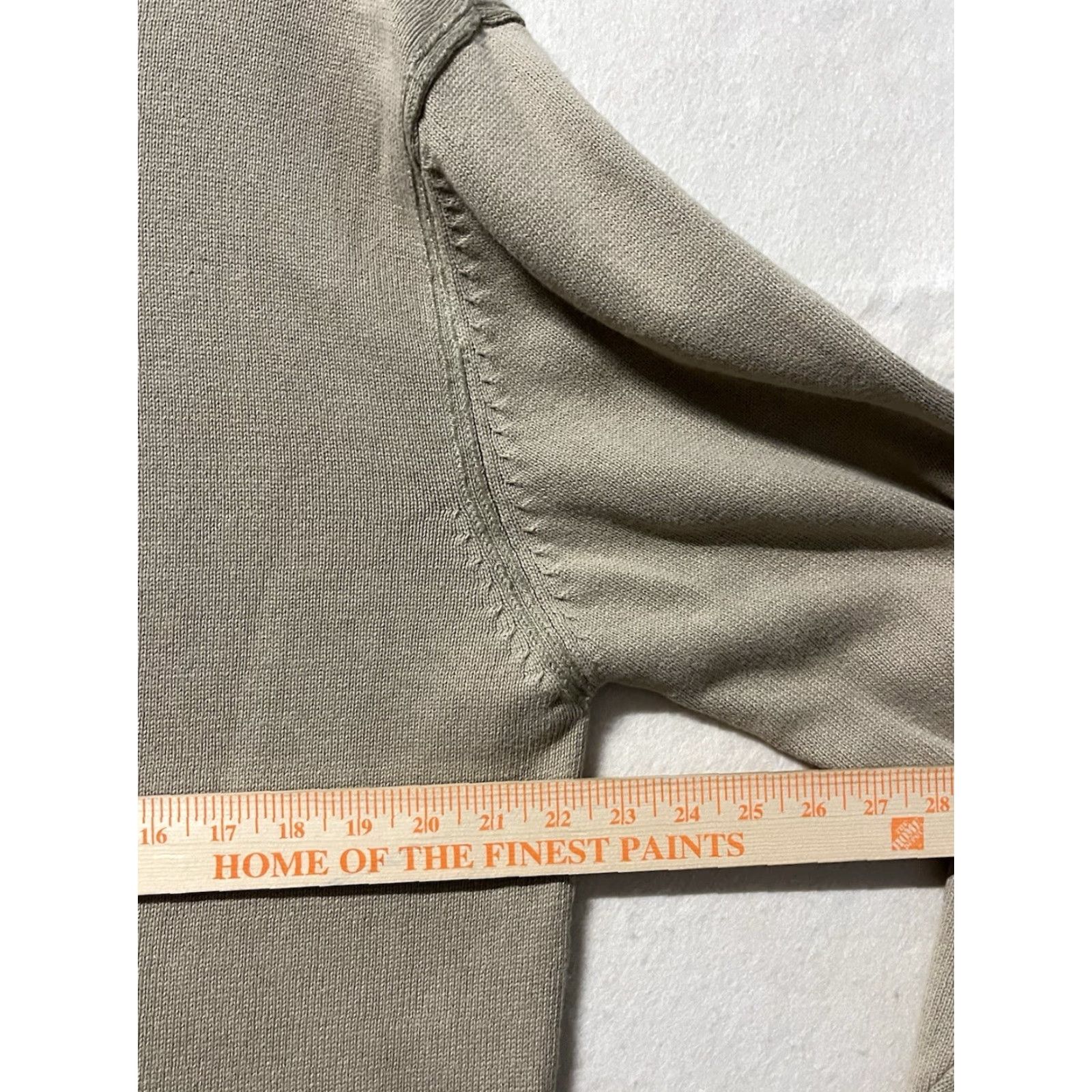 Life is Good Life is Good Beige Cotton Knitted Pullover Sweater Men L Crew Neck Size US L / EU 52-54 / 3 - 3 Thumbnail