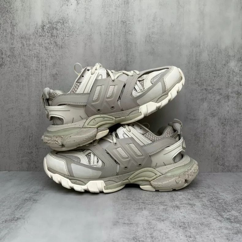 Balenciaga Balenciaga Track Sneakers in Beige Brown-2505 Size US 6 / EU 39 - 3 Thumbnail