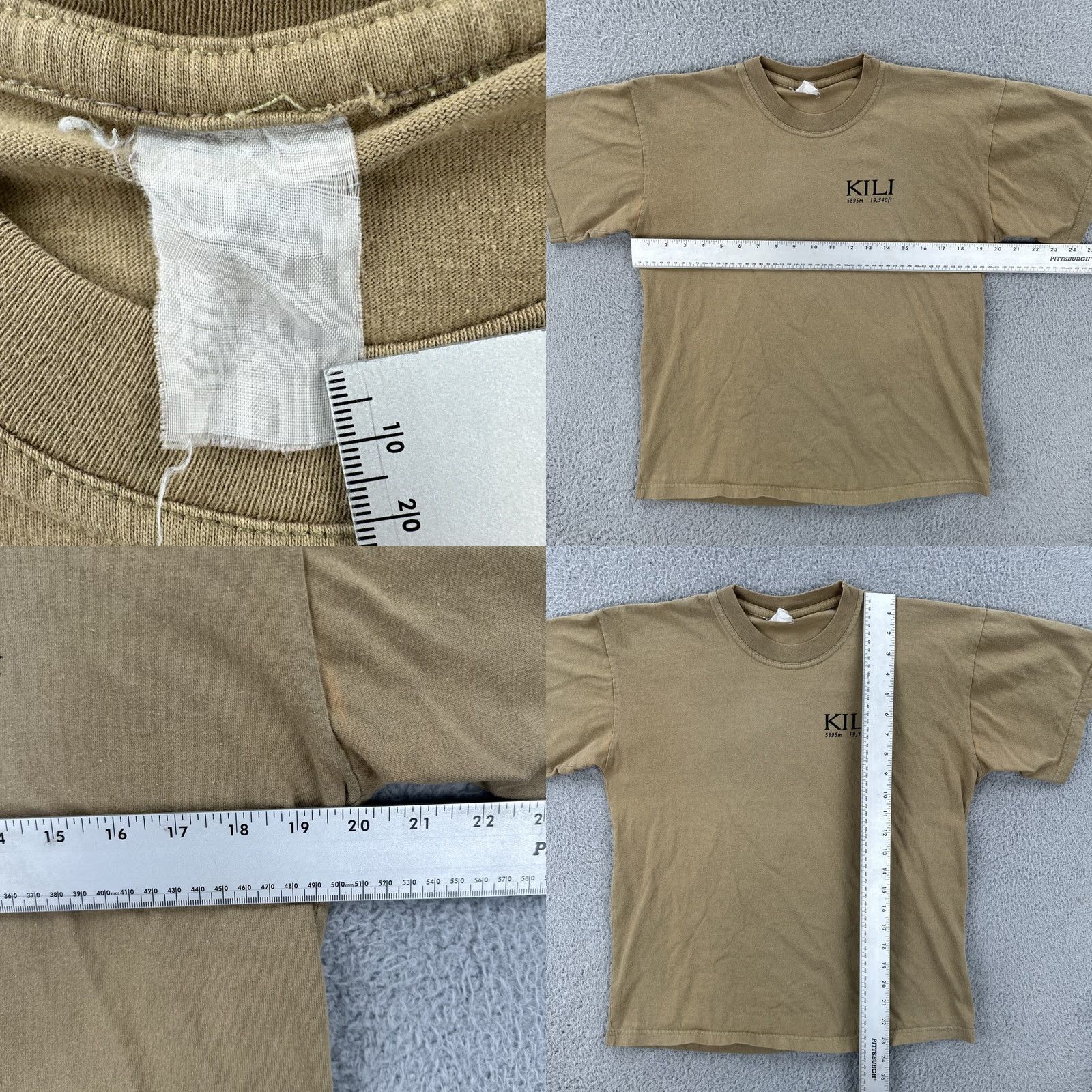 Vintage VINTAGE Kilimanjaro Men’s Small Brown T Shirt Mount Kilimanjaro Africa Shirt Mens Short Sleeve Crew Neck 90s Outdoor Africa Brown Size US S / EU 44-46 / 1 - 8 Thumbnail