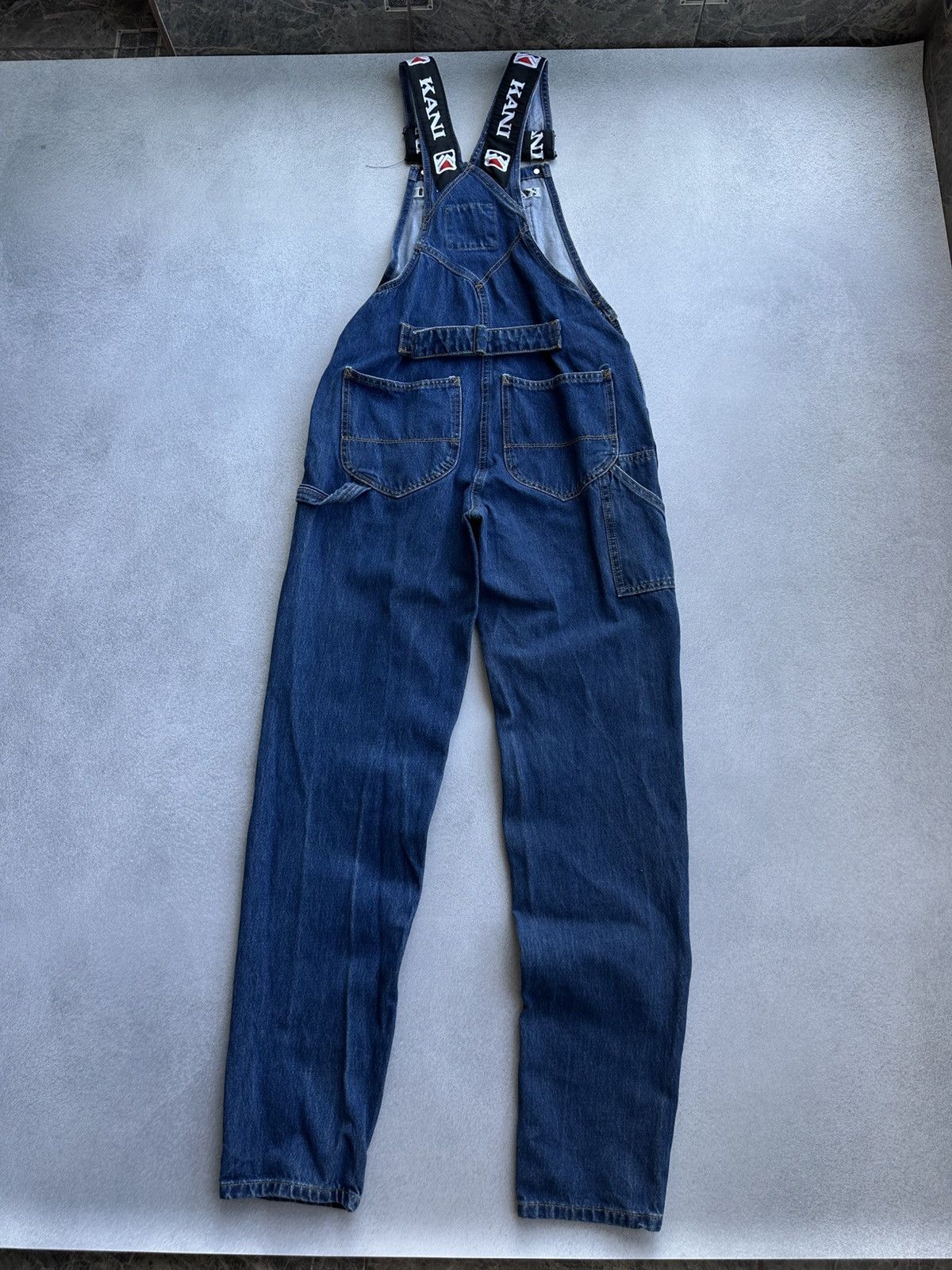 Karl Kani Vintage Karl Kani Denim Overalls 90s Hip-Hop Logo | Grailed