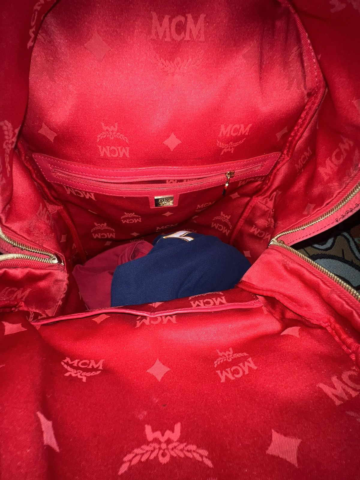 MCM MCM Stark Backpack 💒Pink💒 Size ONE SIZE - 10 Thumbnail