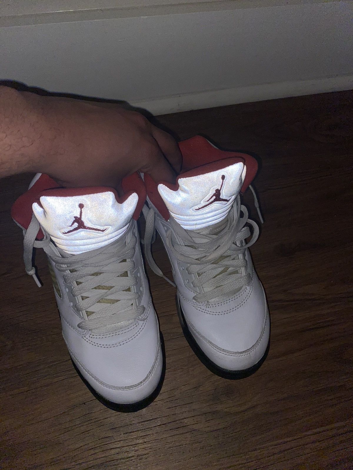 Jordan Brand × Nike Air Jordan 5 Retro 'Fire Red' 2020 - Size 4 Size US 5 / EU 37 - 7 Thumbnail