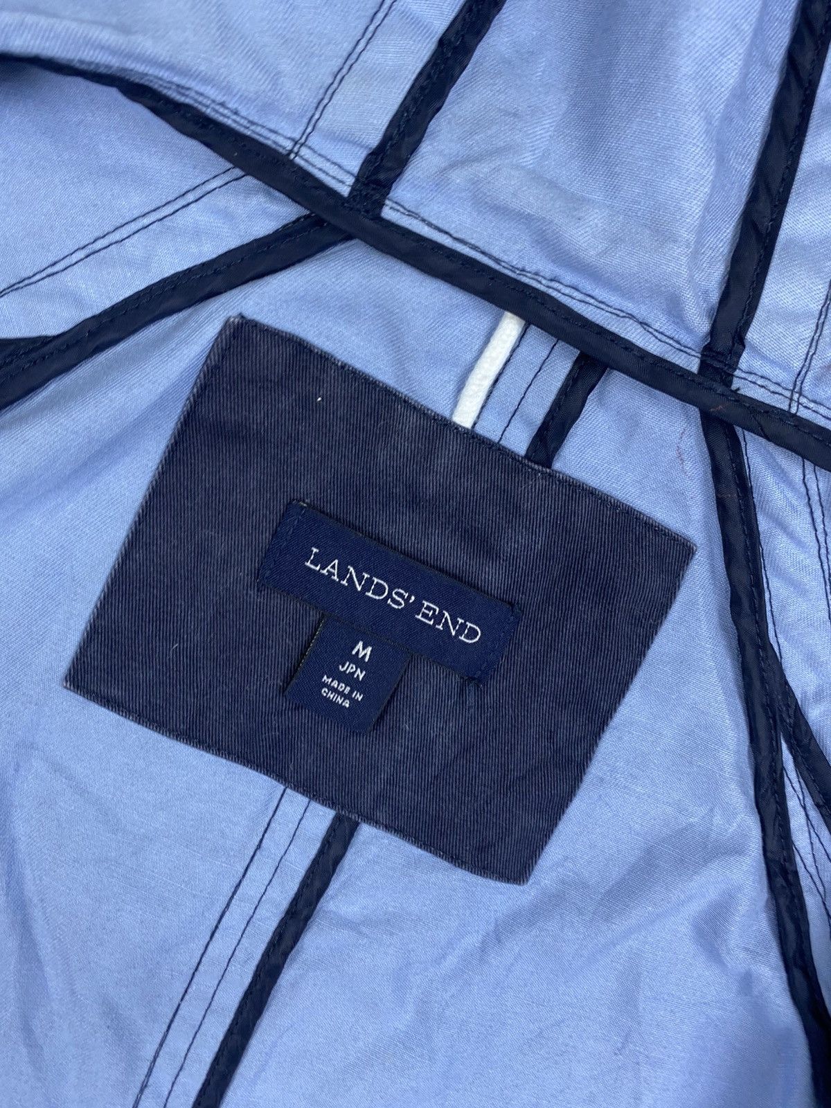 Lands' End Vintage Land’s End Long Button Hooded Jacket Size M / US 6-8 / IT 42-44 - 9 Thumbnail