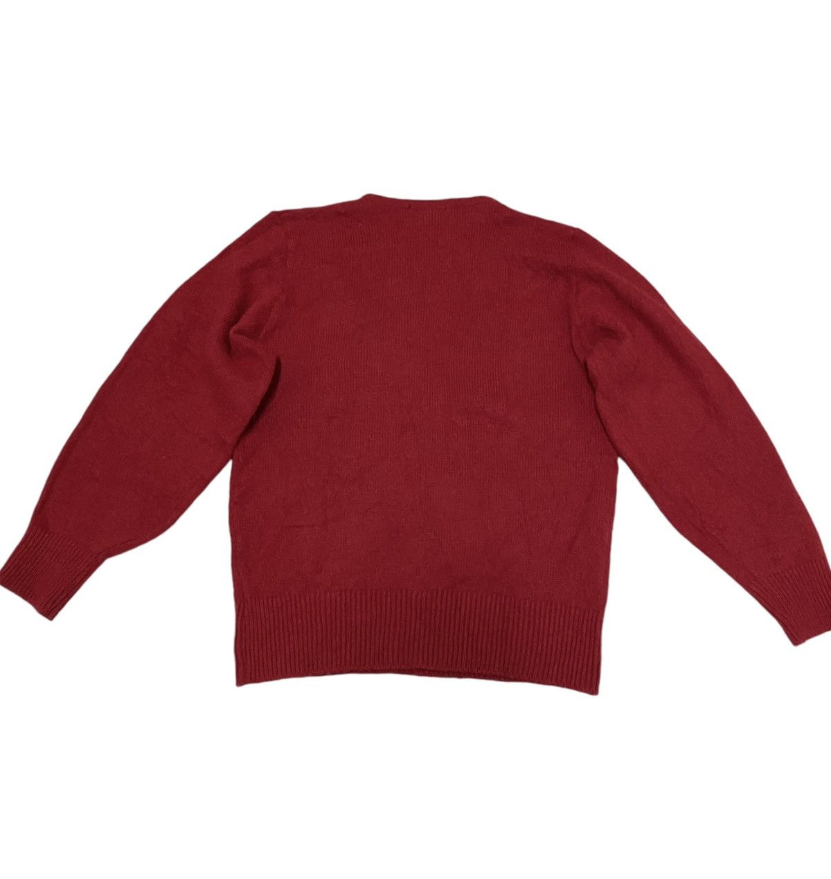 Aran Isles Knitwear × Designer × Japanese Brand 🇯🇵 Koibito Misaki Womens Embroidery Crewneck Knit (C3) Size US M / EU 48-50 / 2 - 3 Thumbnail