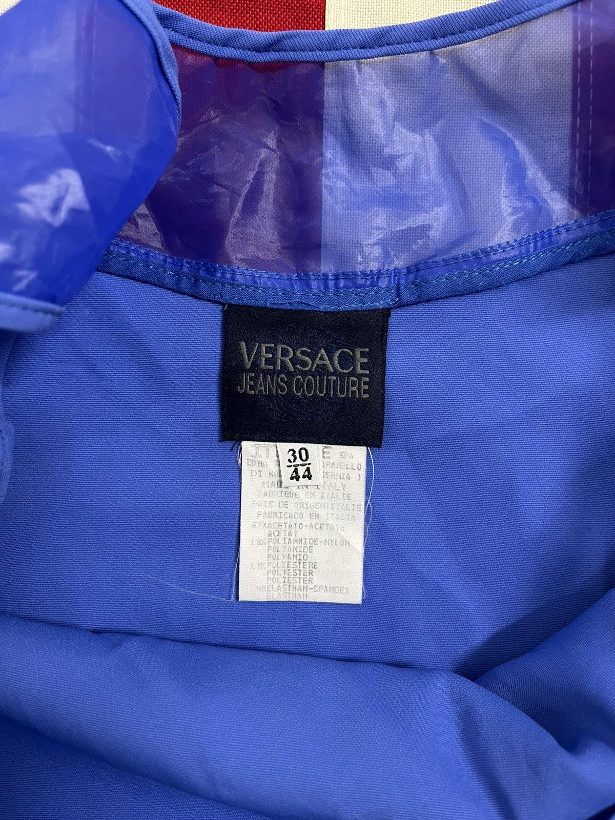 Versace Jeans Couture Versace Jeans Azure Minidress Size L / US 10 / IT 46 - 5 Thumbnail