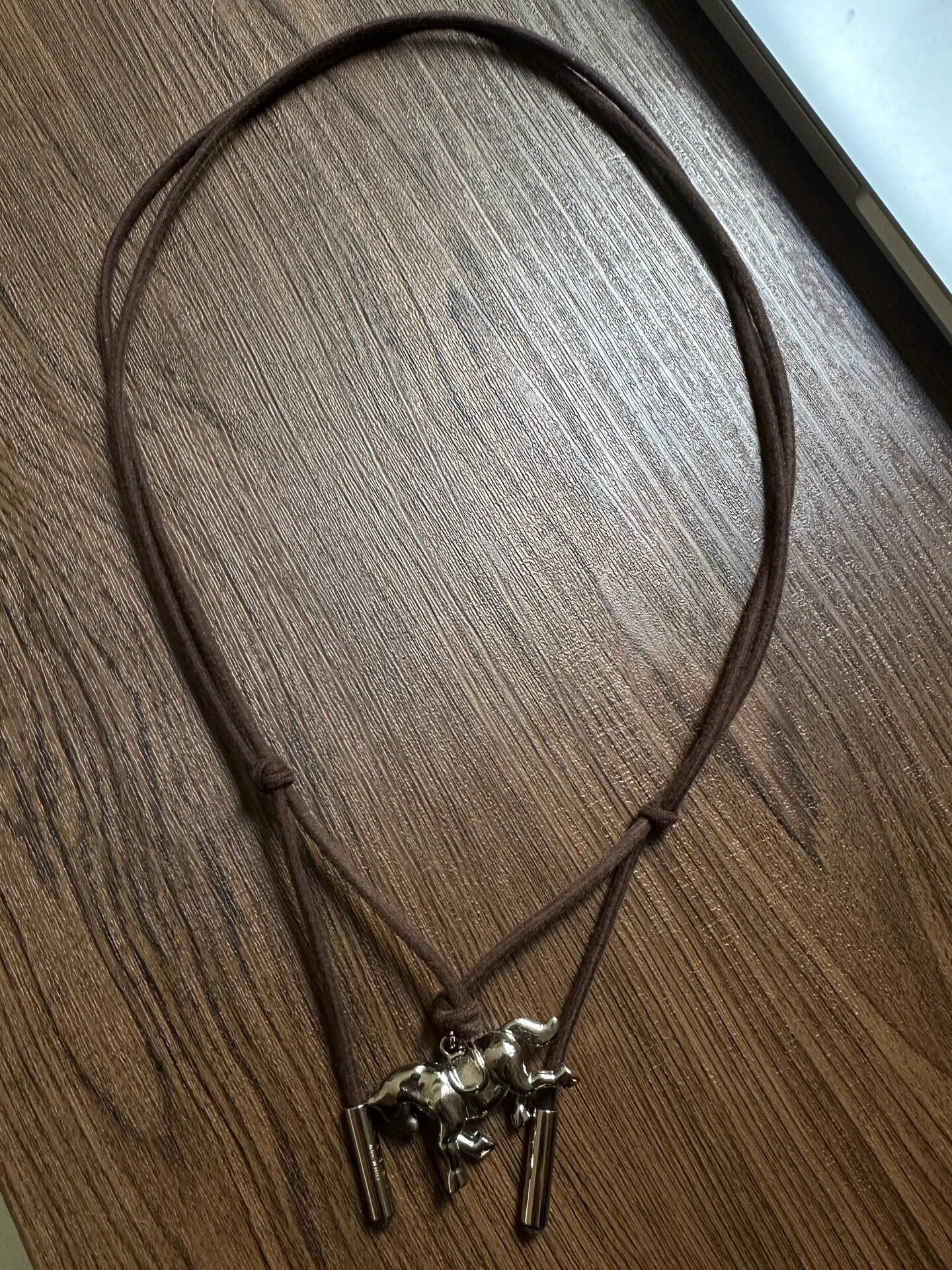 Marni Marni Horse Silver Necklace Size ONE SIZE - 1 Thumbnail