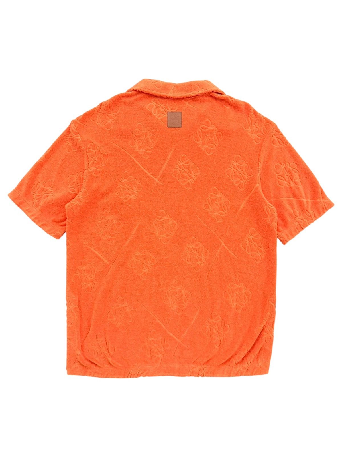 Loewe Loewe Anagram Terry Jacquard Polo Shirt Size US M / EU 48-50 / 2 - 2 Thumbnail