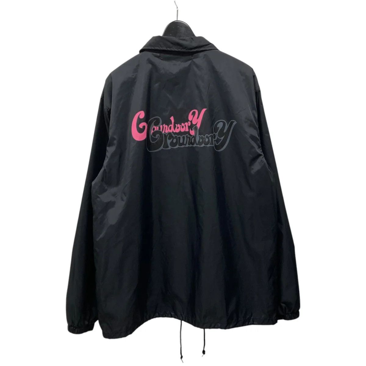 Ground Y × Yohji Yamamoto Logo Nylon Coach Jacket Size US L / EU 52-54 / 3 - 1 Thumbnail