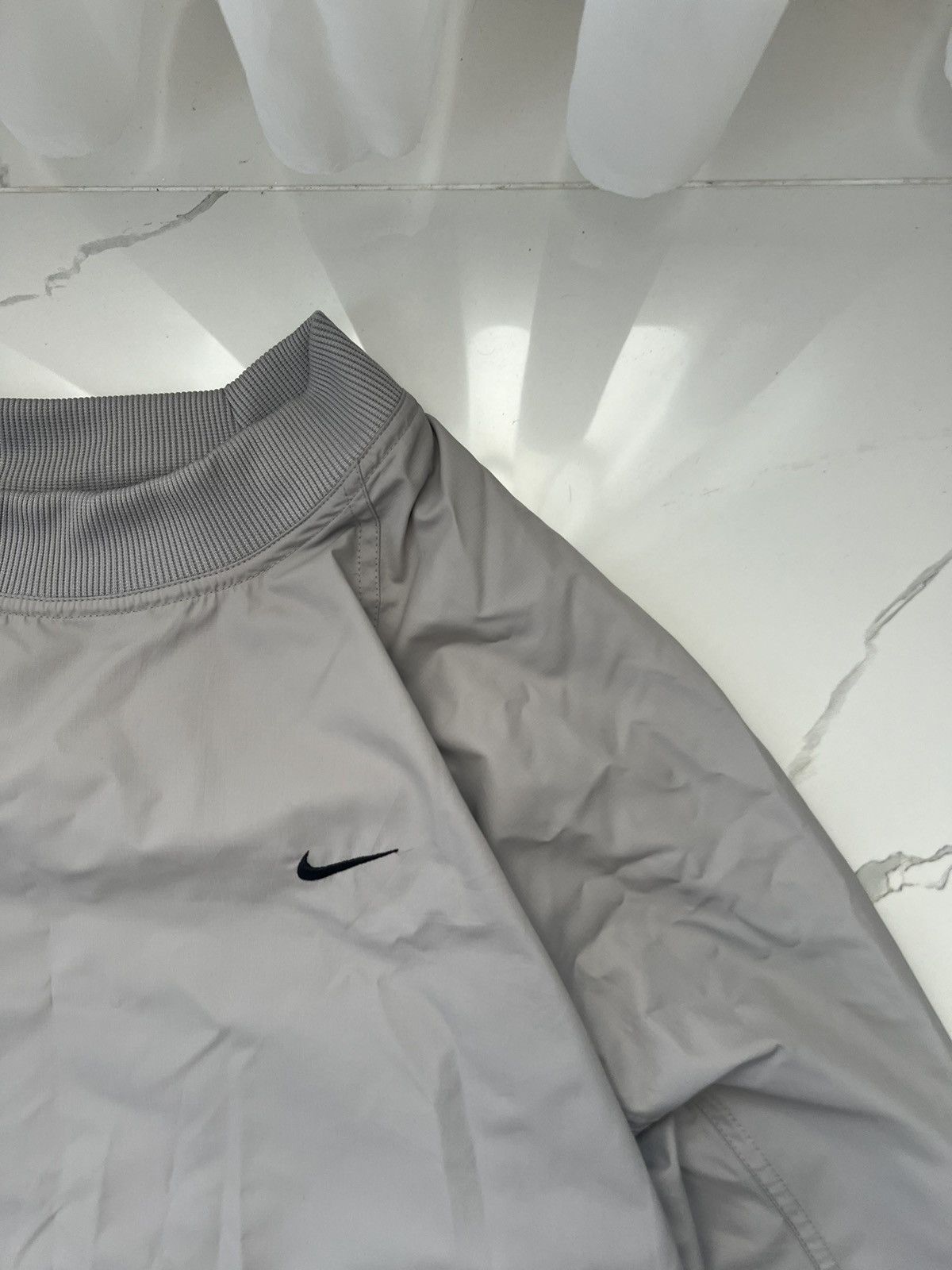 Nike 00’s NIKE CLIMA-FIT RARE RETRO NYLON CREWNECK SWOOSH LOGO Size US M / EU 48-50 / 2 - 3 Thumbnail