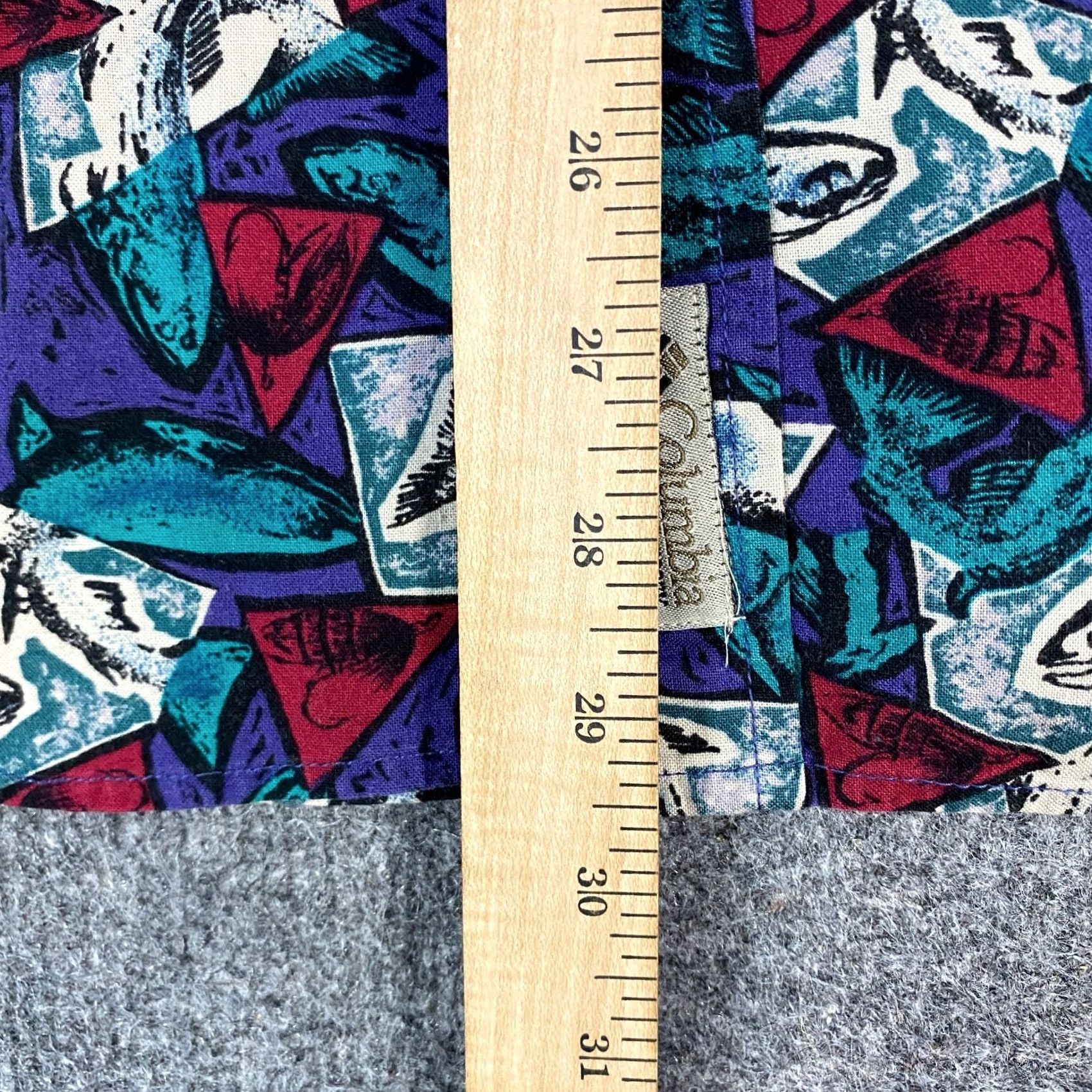 Vintage Columbia Mens Shirt M Blue Short Sleeve All Over Fish Lures Vintage Size US M / EU 48-50 / 2 - 4 Thumbnail