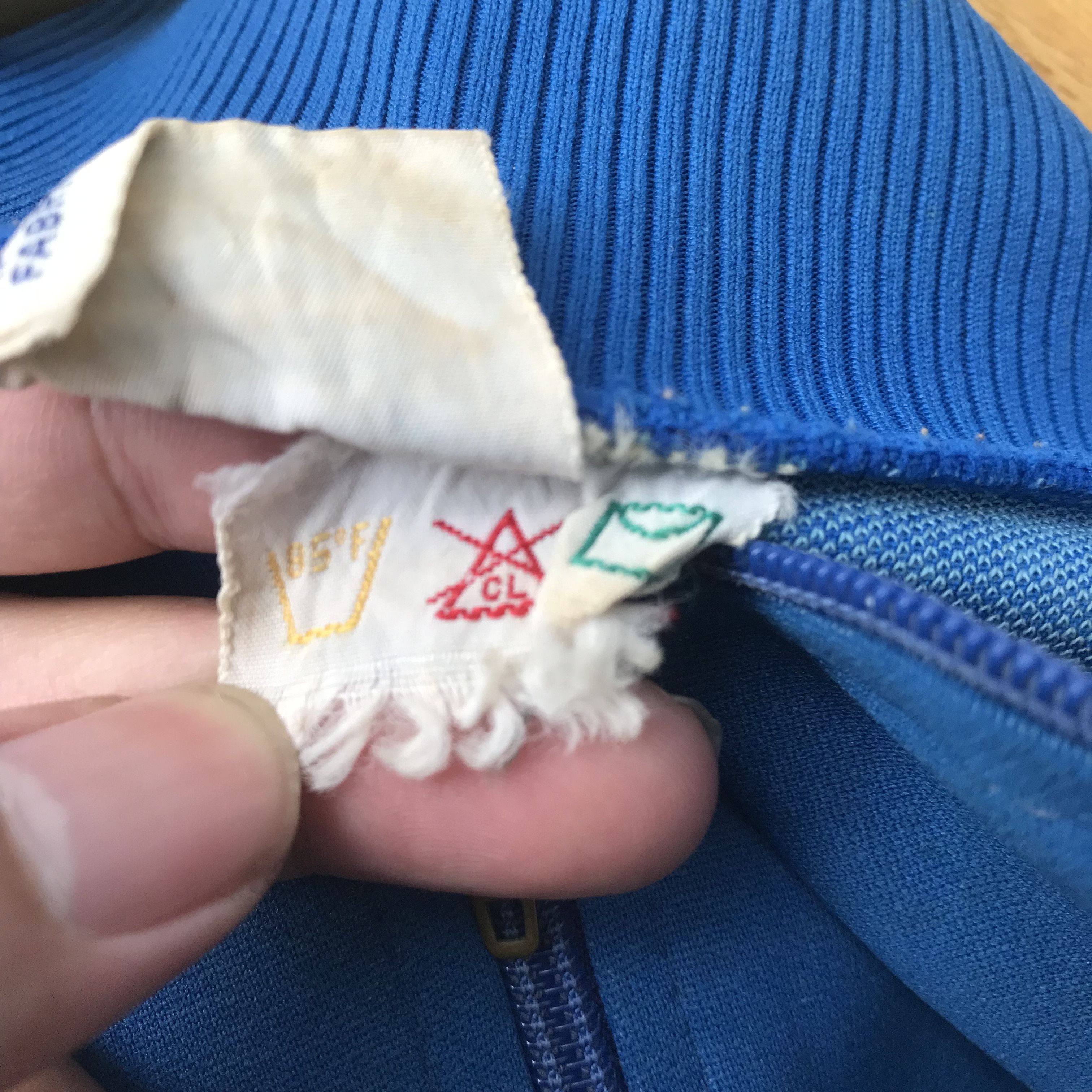 Adidas Vintage adidas Classic peacock Blue Tracktop jacket Size M Size US M / EU 48-50 / 2 - 6 Thumbnail