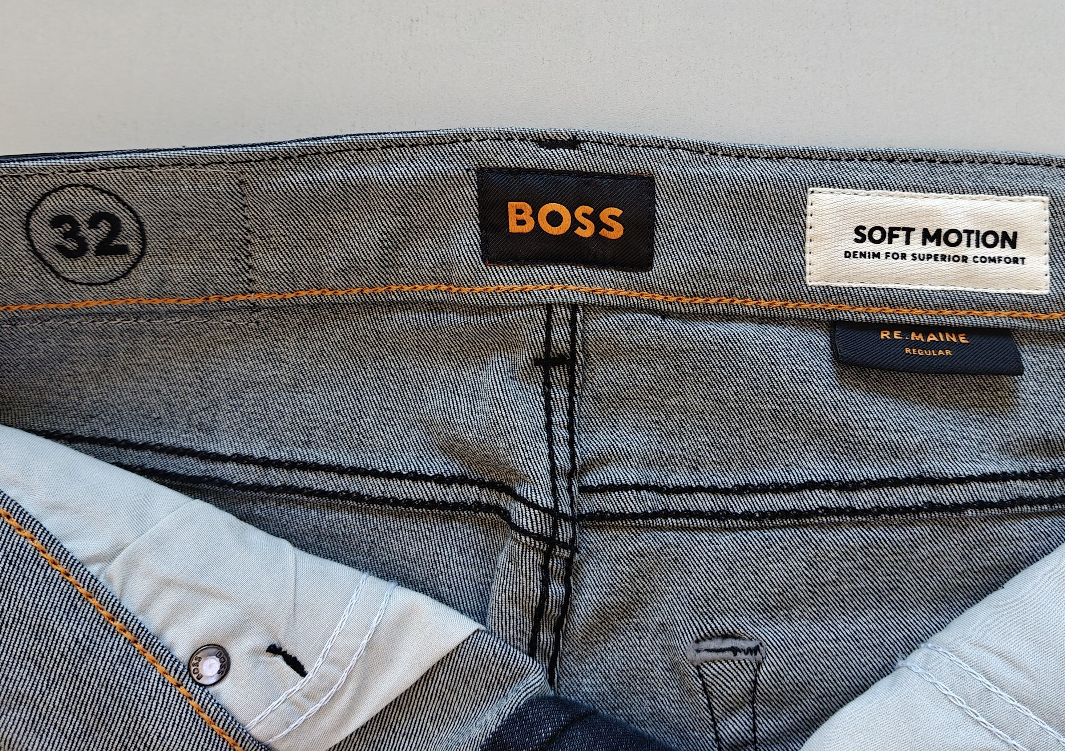 Hugo Boss HUGO BOSS RE.MAINE Regular fit Jeans Free Shipping T/6092 Size US 32 / EU 48 - 11 Thumbnail