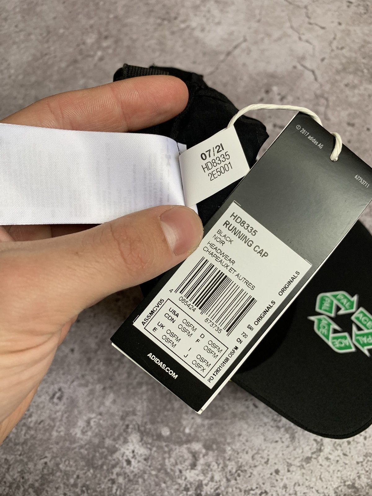 Adidas × Palace Palace X Adidas Running Cap Size ONE SIZE - 6 Thumbnail